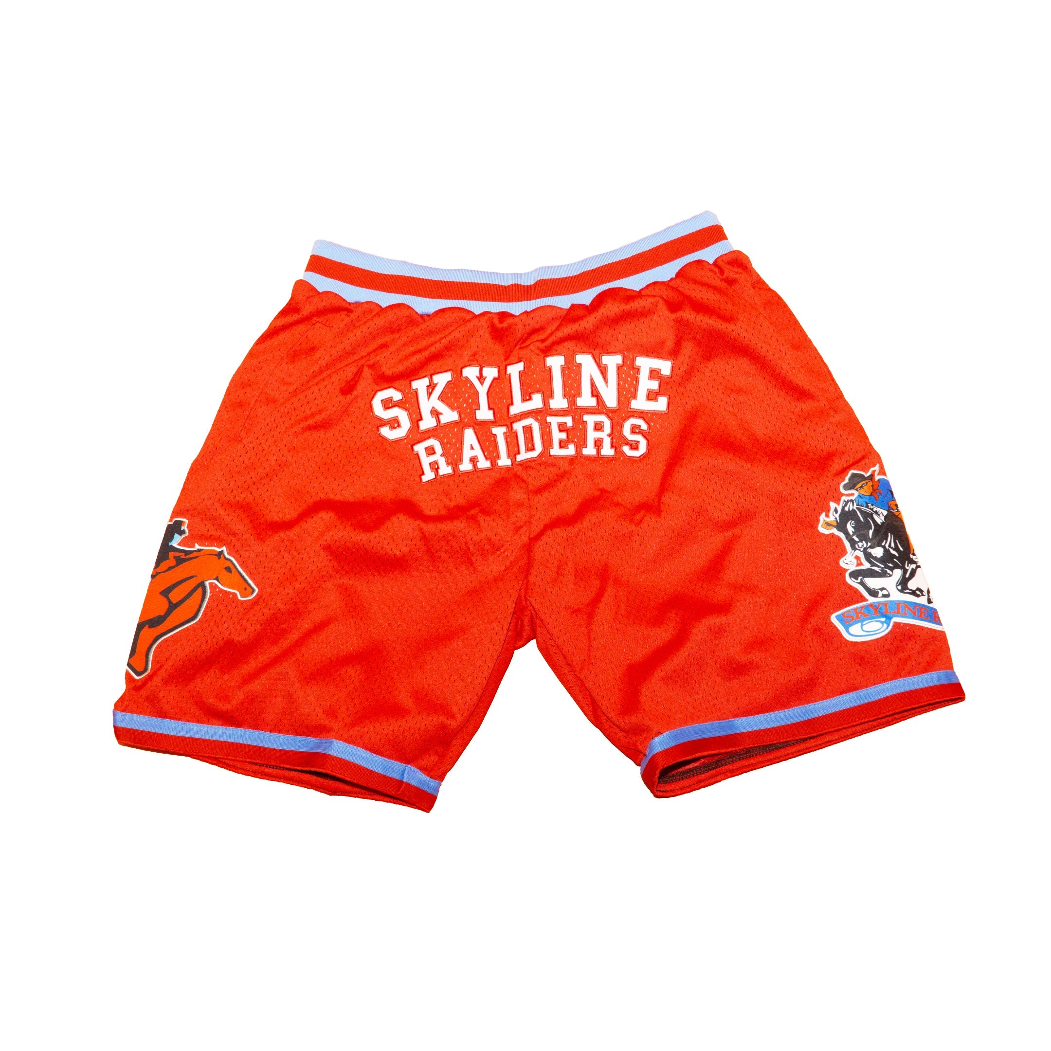 DALLAS SKYLINE BASKETBALL SHORTS Red PRE-ORDER
