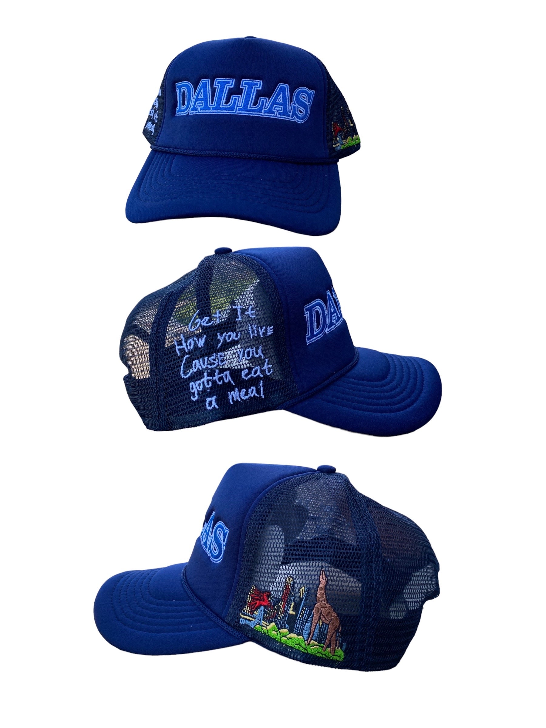 THIS IS DALLAS TRUCKER HATS