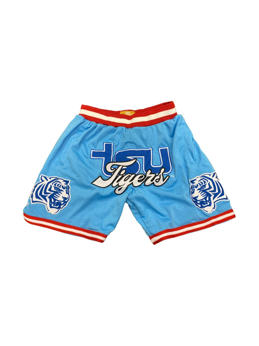TSU TIGER BASKETBALL SHORTS BABY BLUE PRE-ORDER