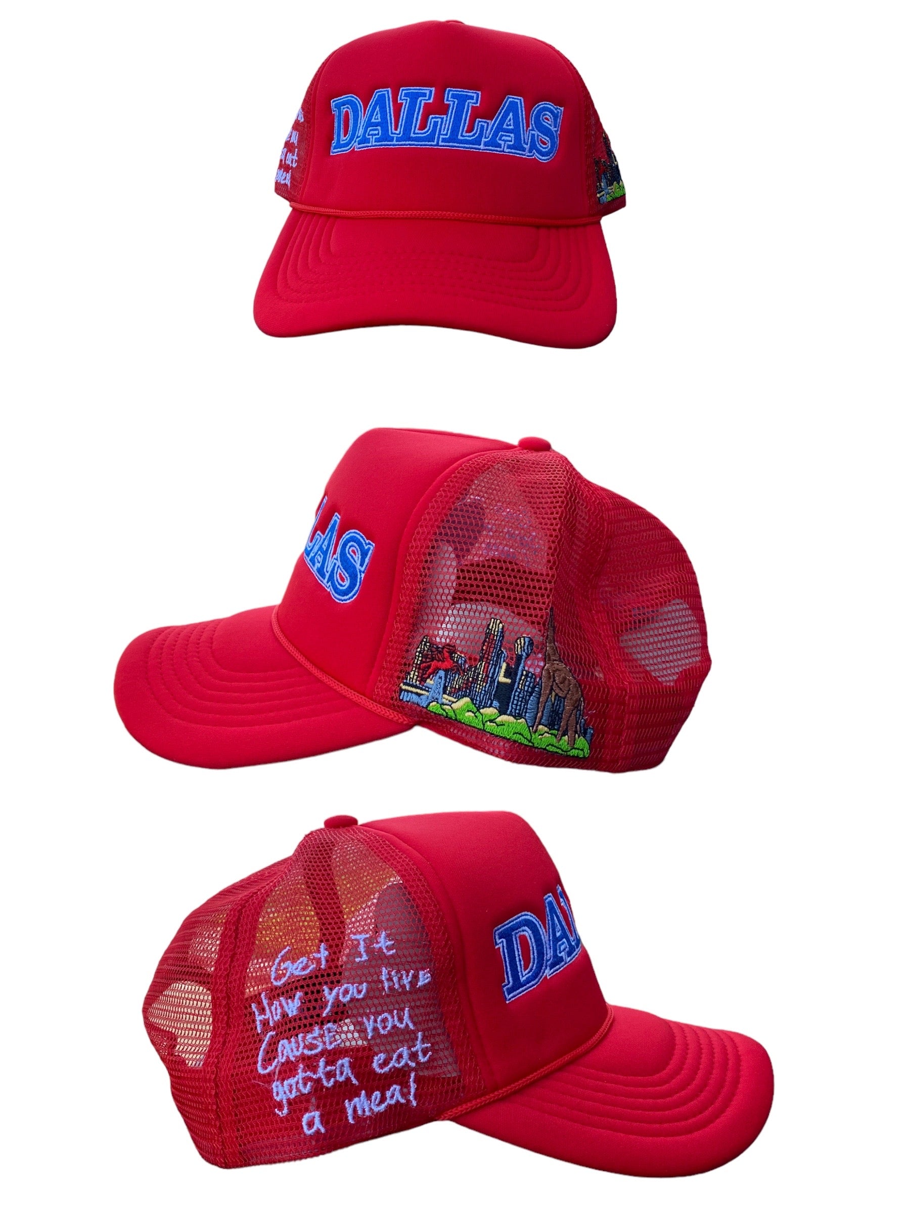 THIS IS DALLAS TRUCKER HATS