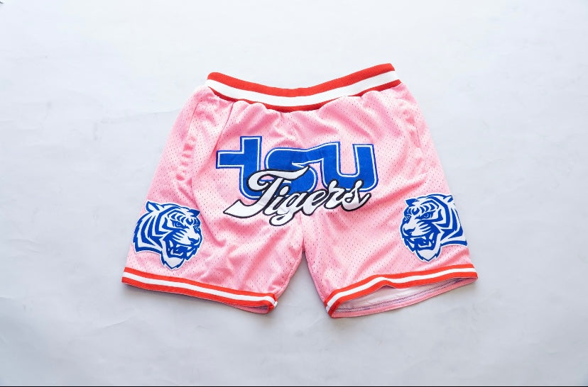 TSU TIGER BASKETBALL SHORTS PINK