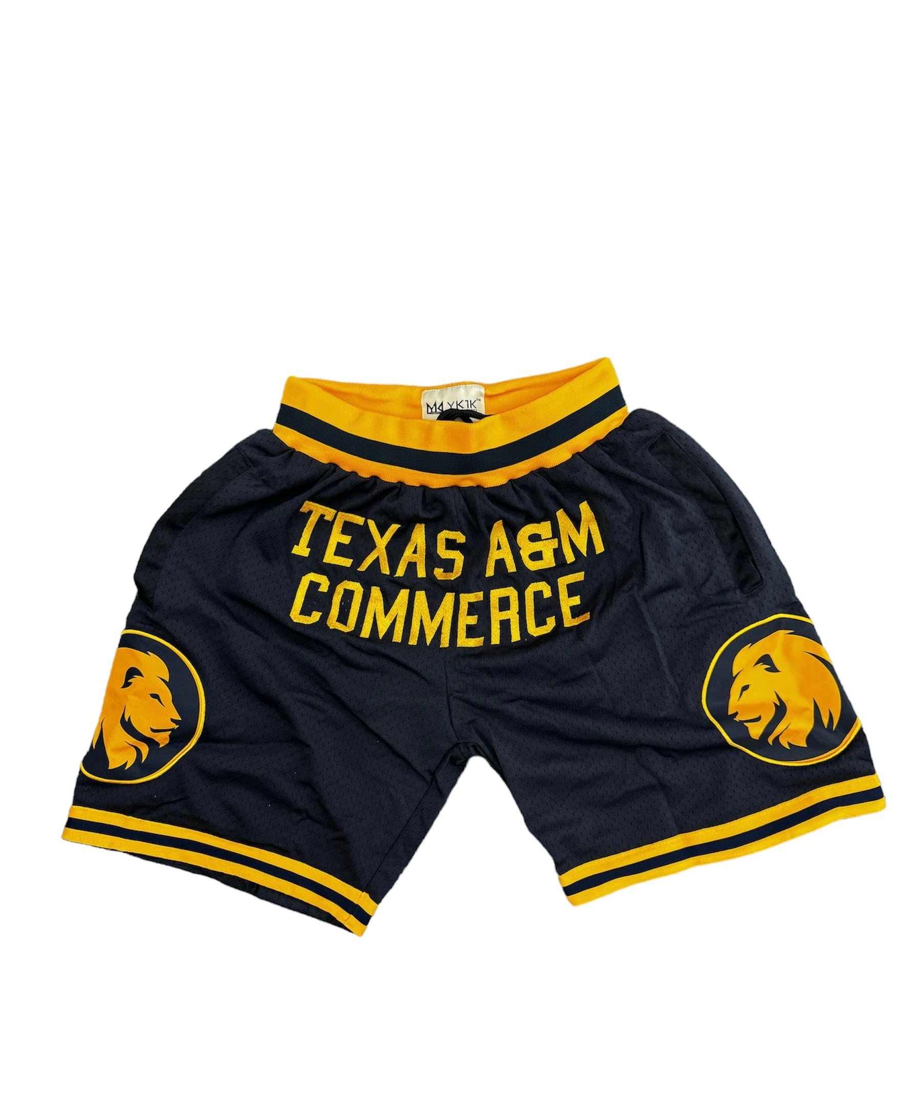 TEXAS A&M COMMERCE BASKETBALL SHORTS 2.0 navy