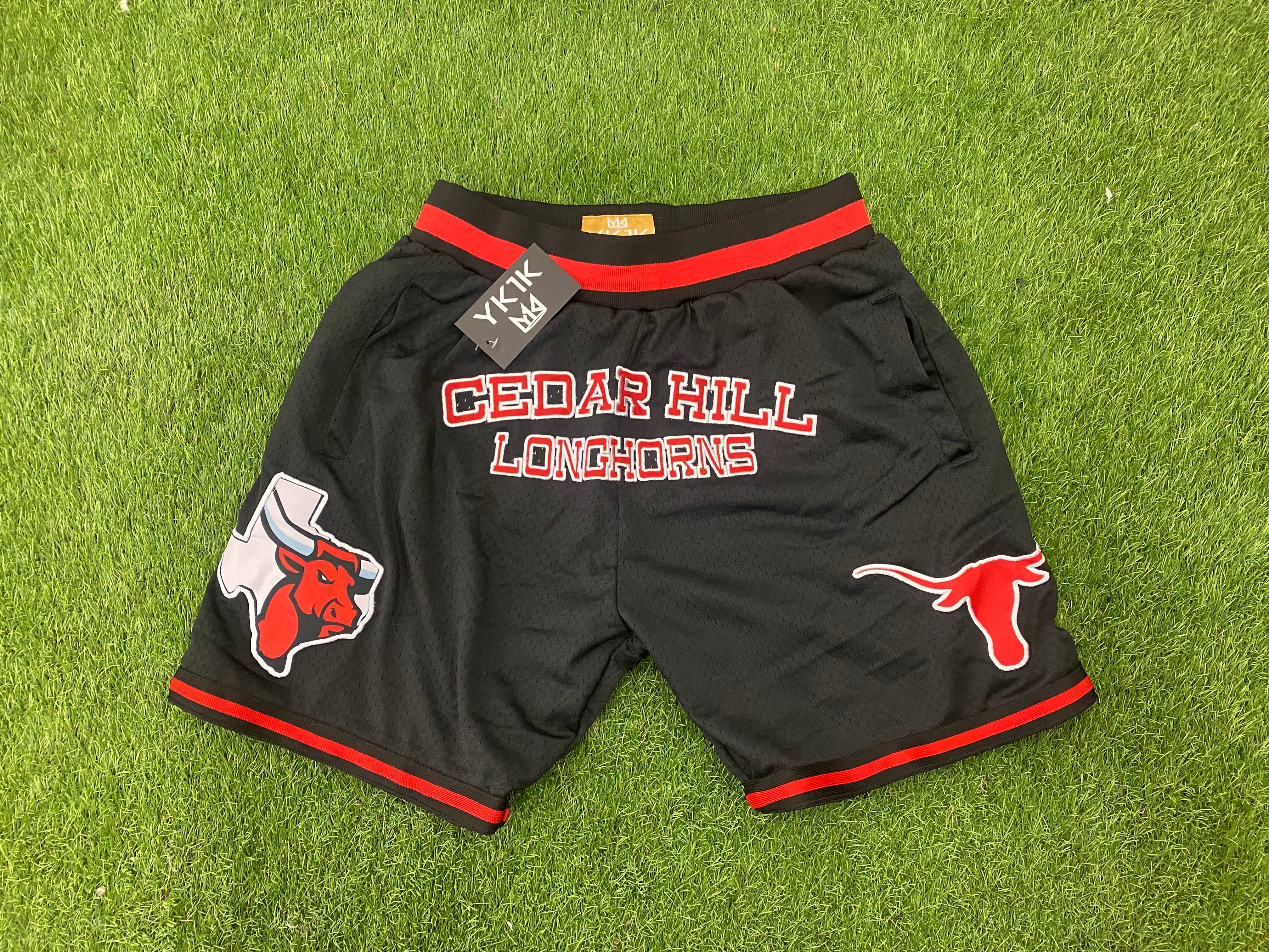 CEDAR HILL BASKETBALL SHORTS BLACK