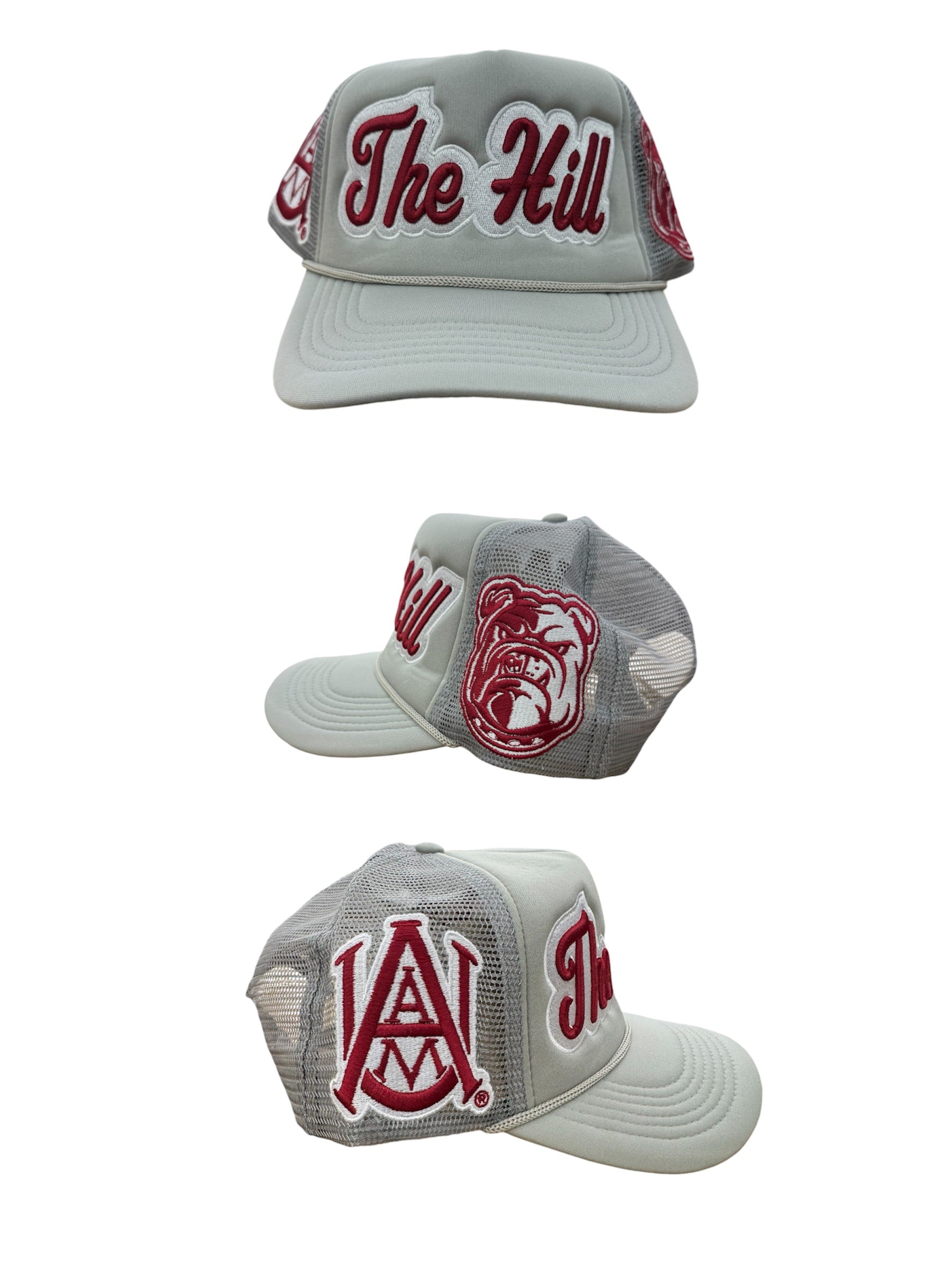 ALABAMA A & M TRUCKER HATS Grey