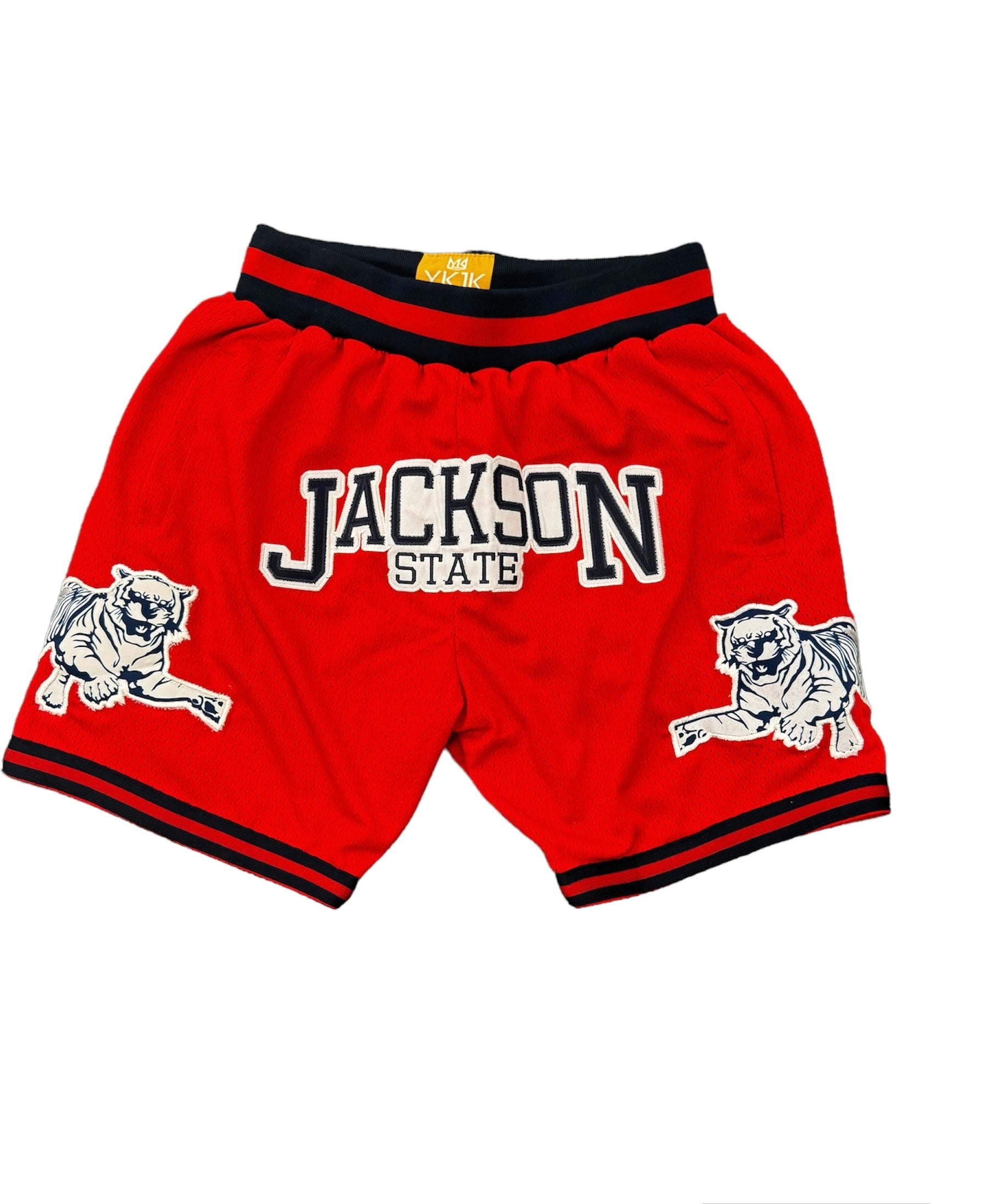 JACKSON STATE BASKETBALL SHORTS RED