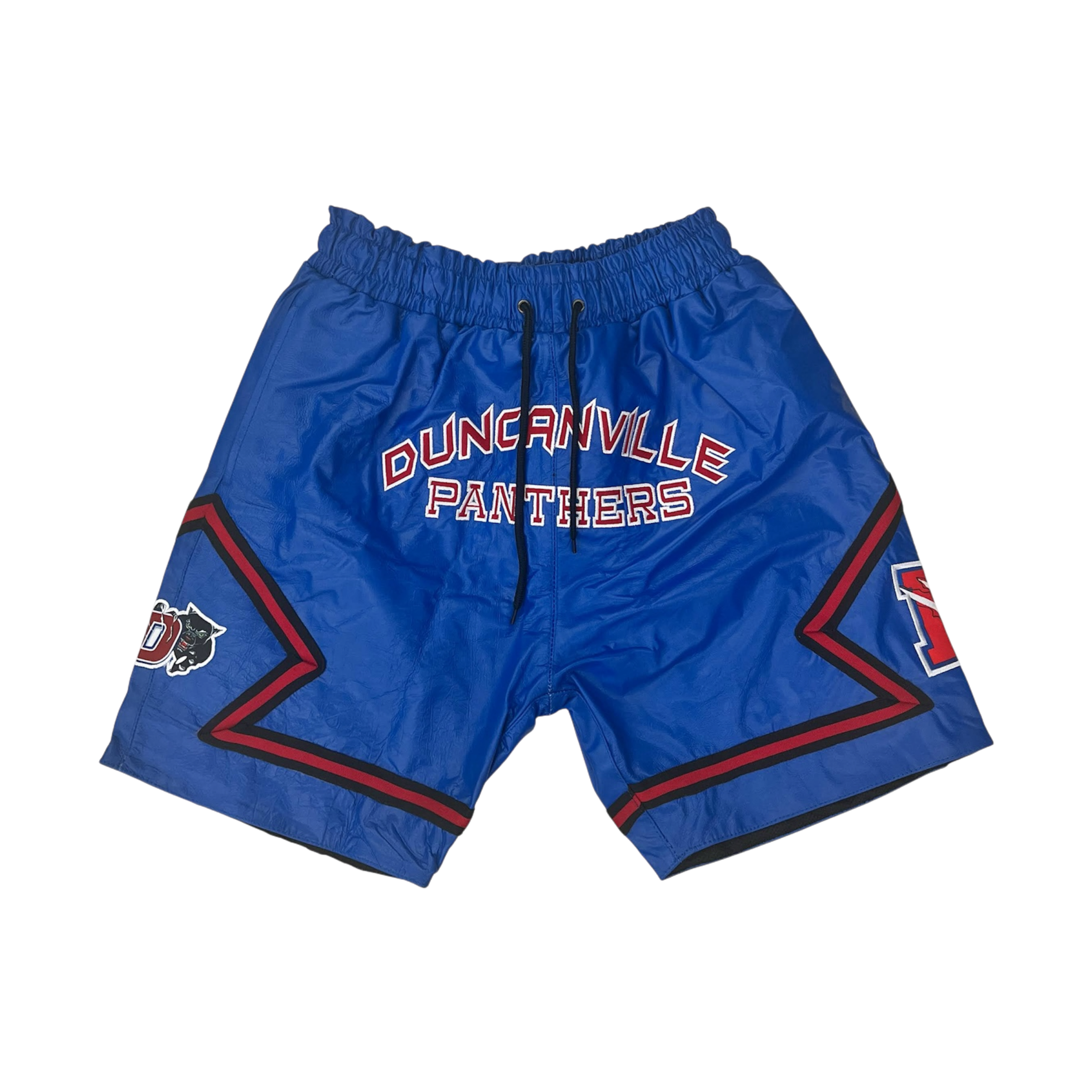 DUNCANVILLE BASKETBALL SHORTS BLUE LEATHER