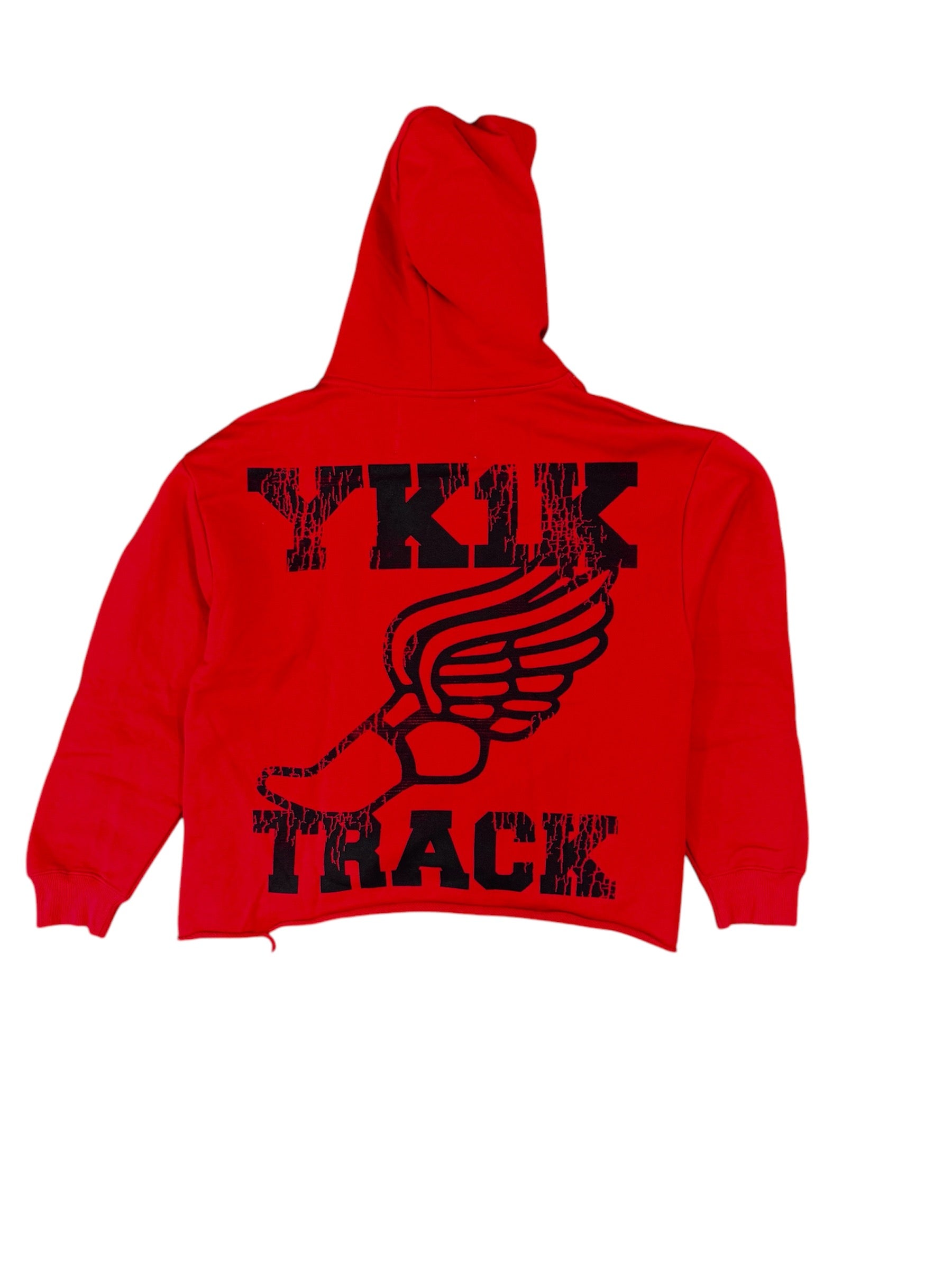 TRACK & FIELD HOODIE  RED