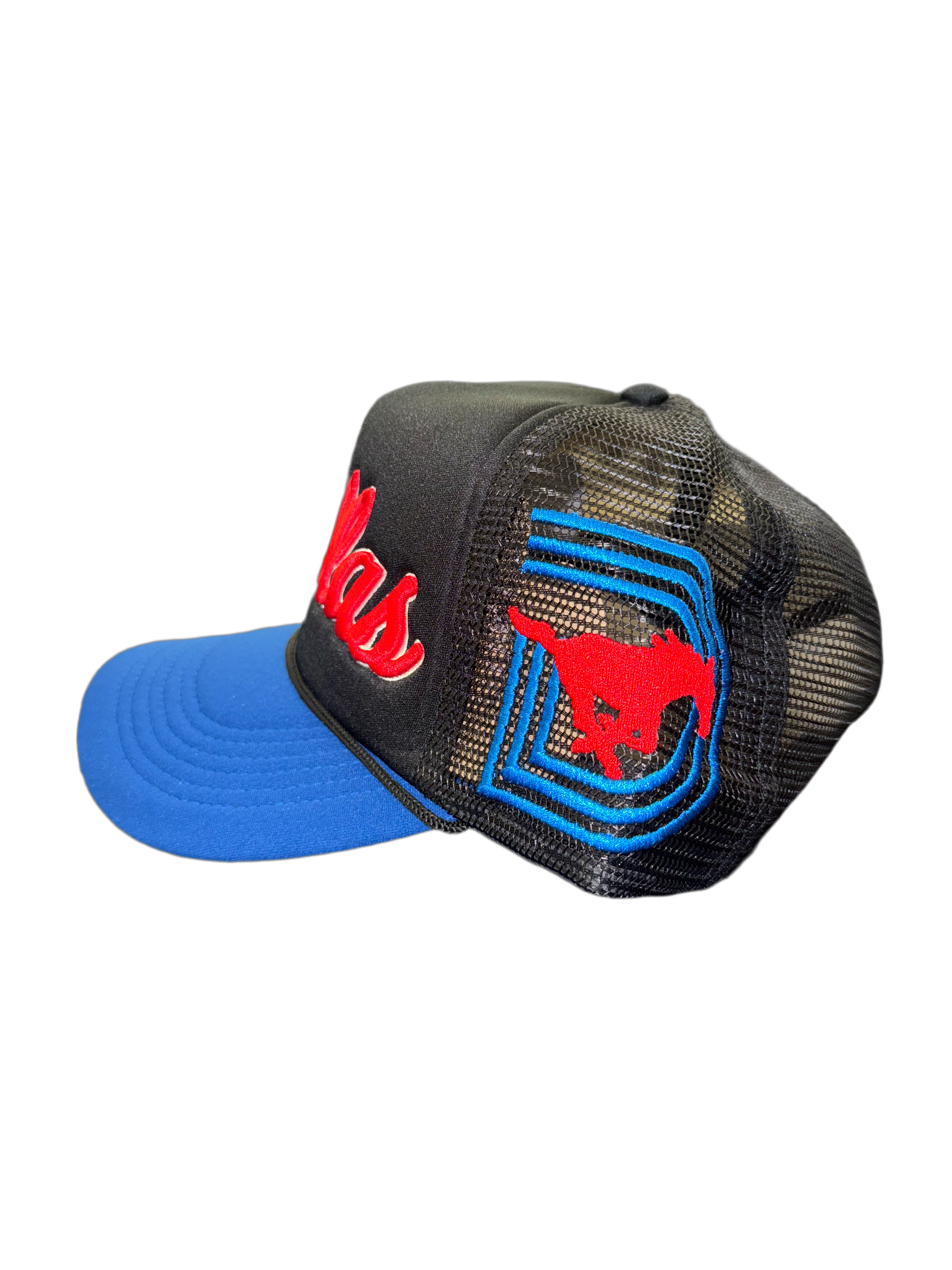 SMU TRUCKER HATS Black 214