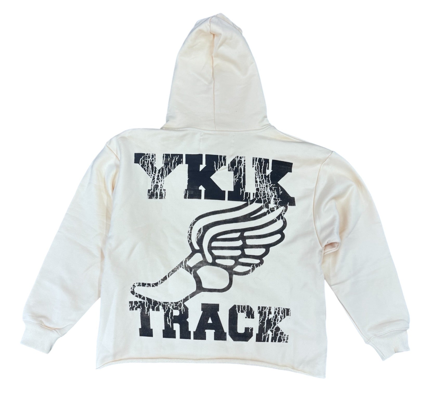 TRACK & FIELD HOODIE  CREAM