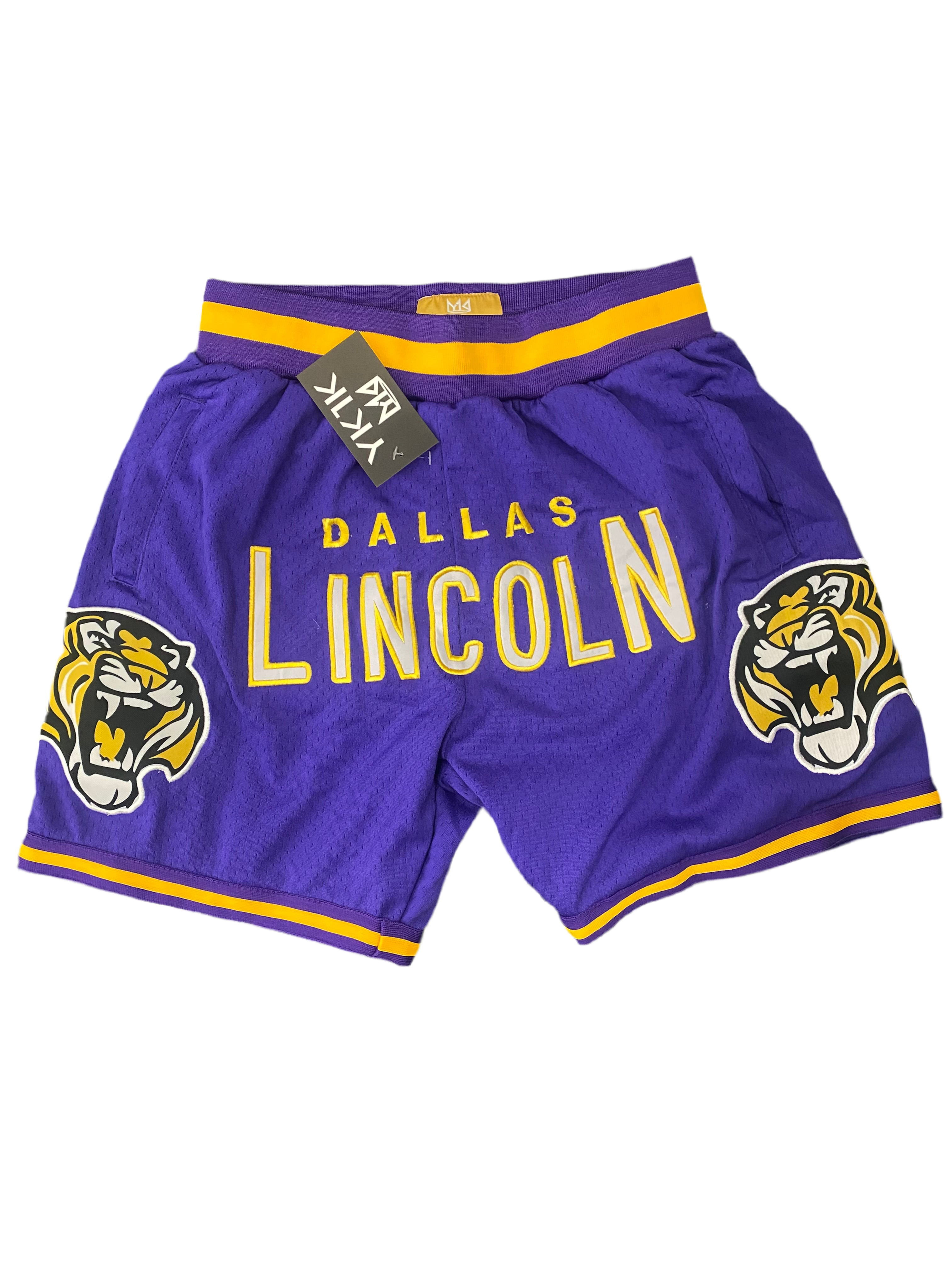 LINCOLN HIGH SCHOOL BASKETBALL SHORTS PURPLE 2024