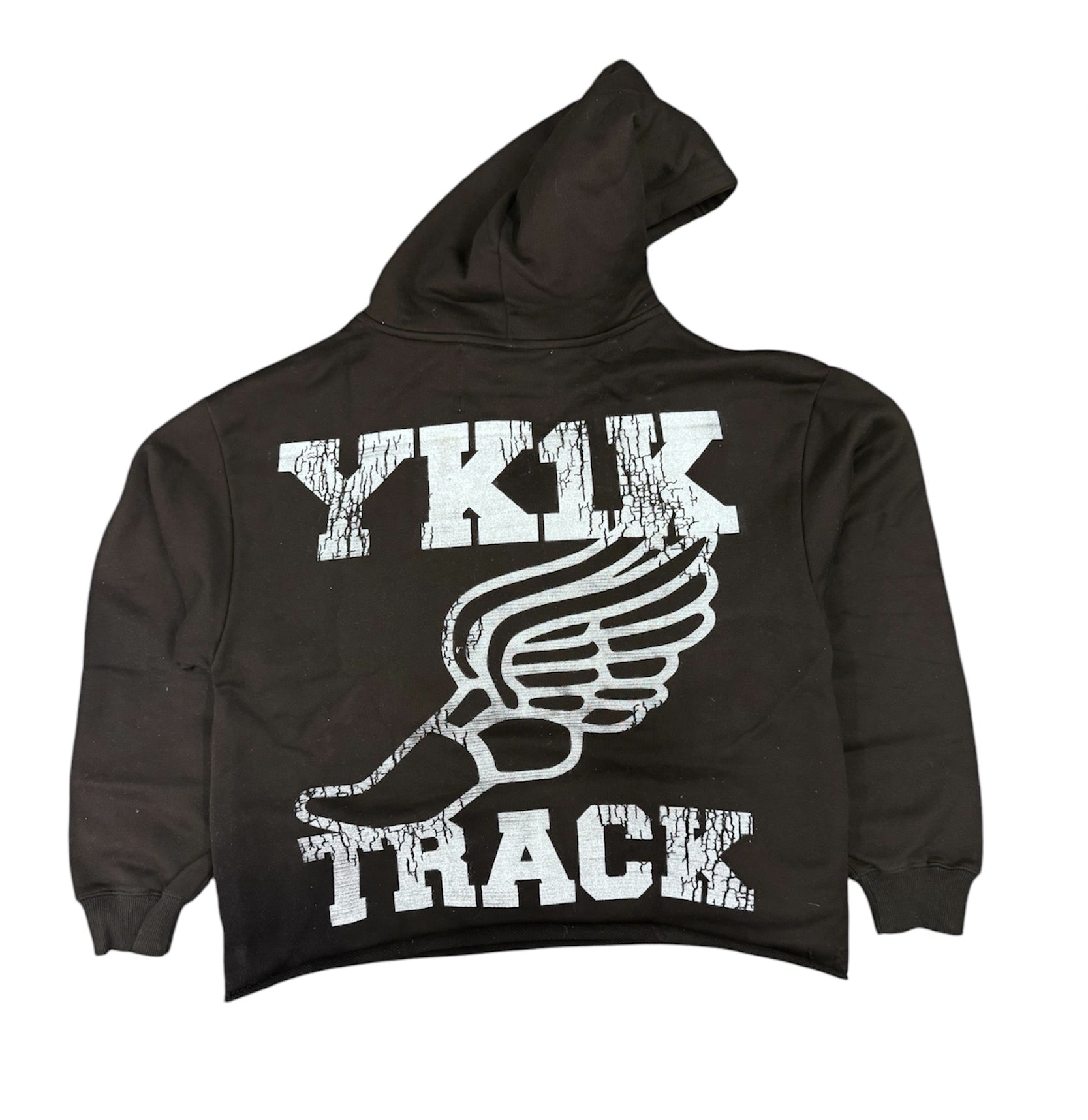 TRACK & FIELD HOODIE  BLACK