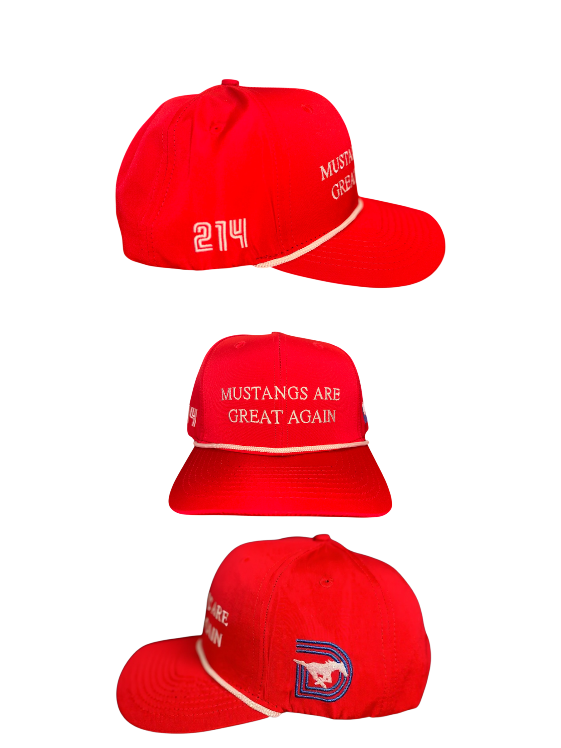MUSTANGS ARE GREAT AGAIN RED HAT
