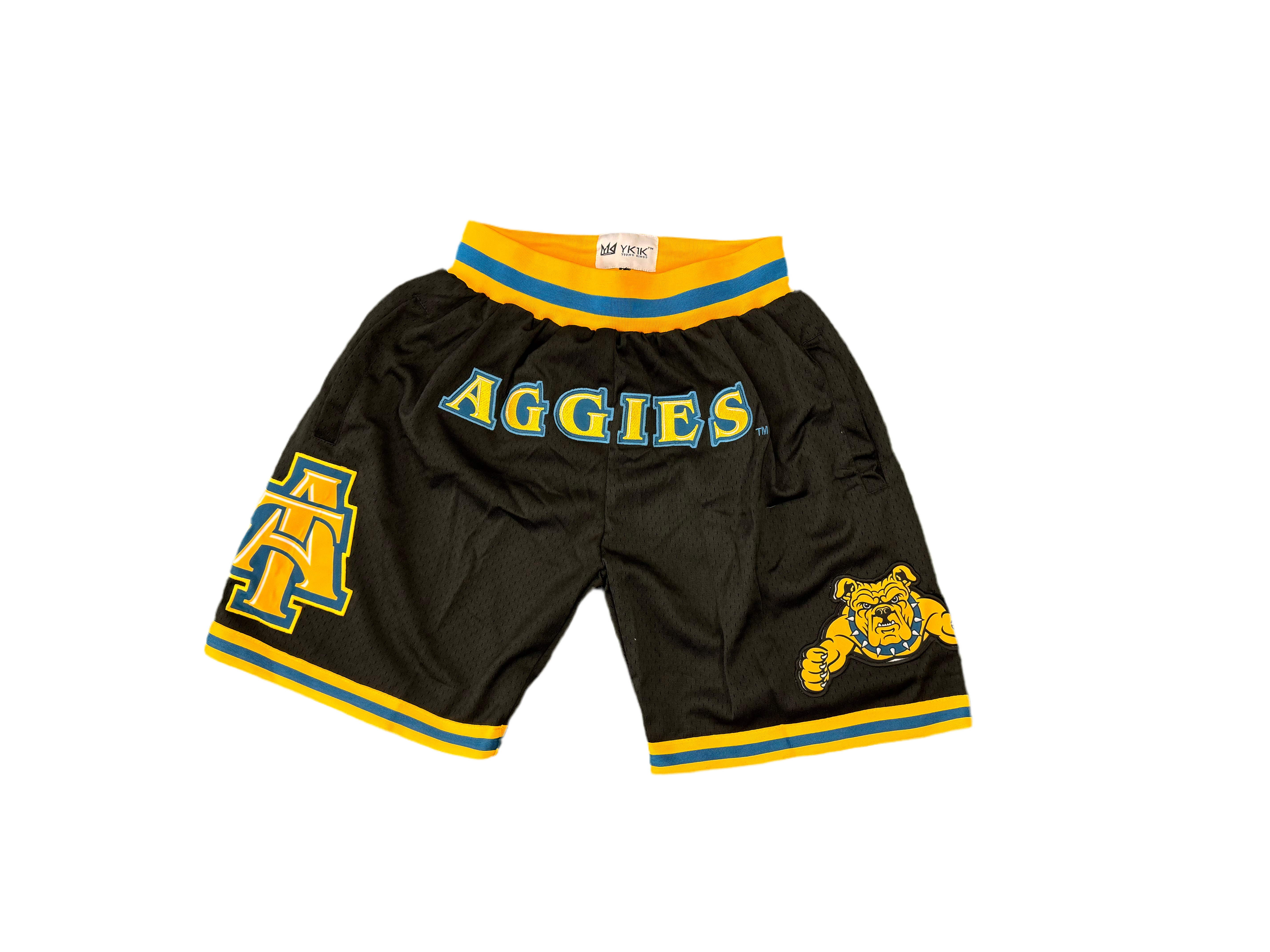 NCAT AGGIE BASKETBALL SHORTS BLACK