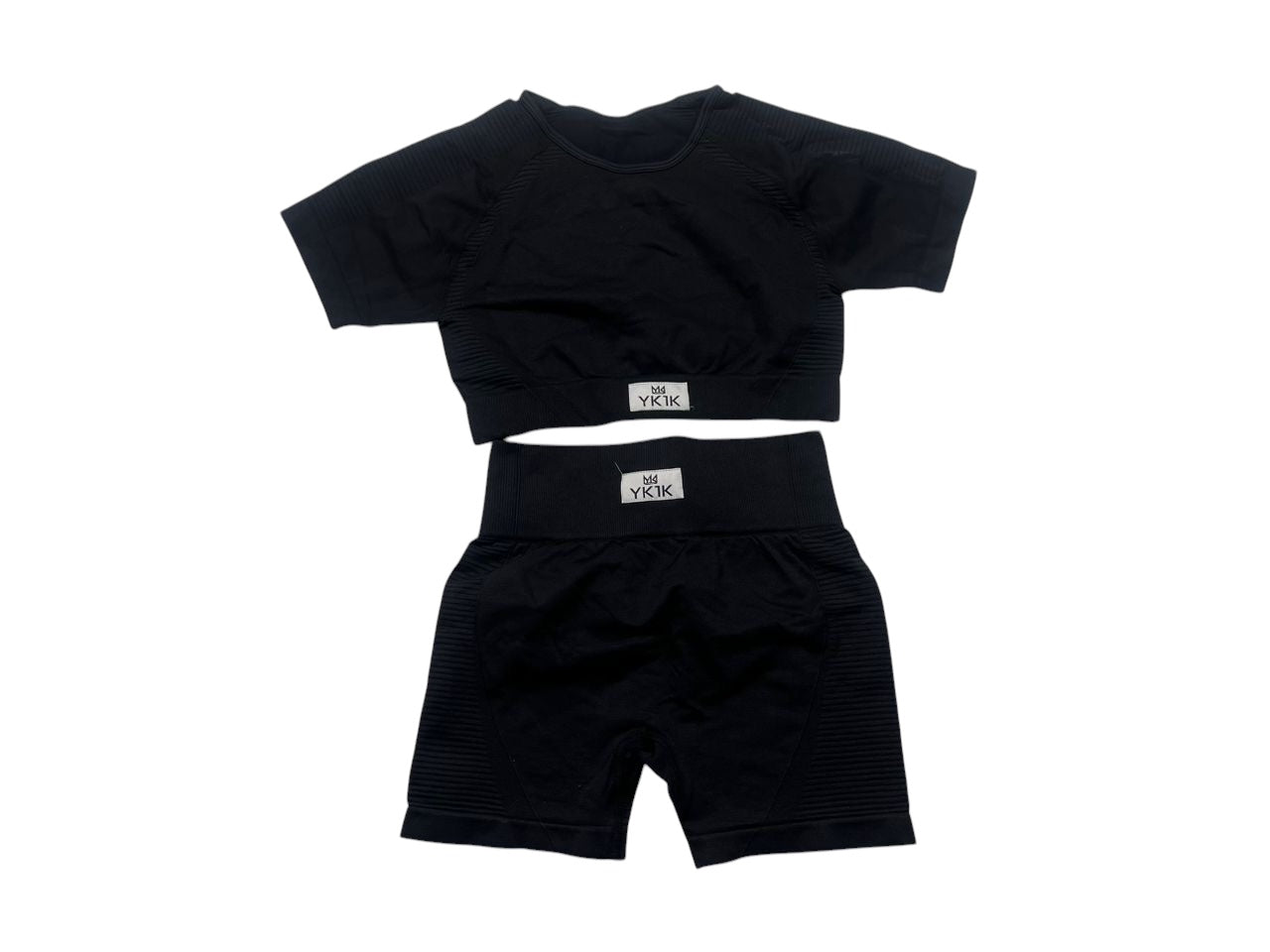 YK1K Women's 2 Piece seamless bodysuit Set