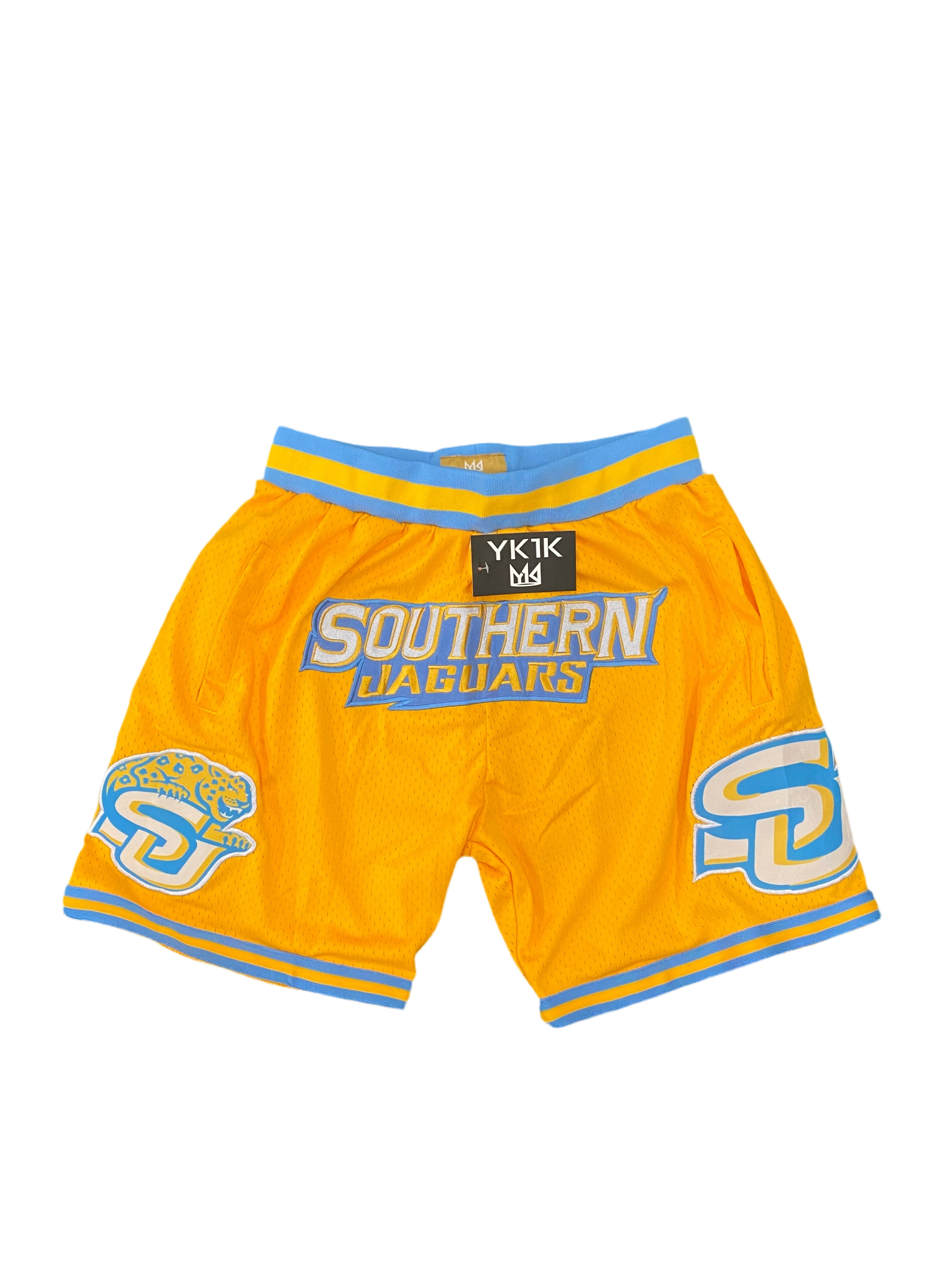 SOUTHERN UNIVERSITY BASKETBALL SHORTS GOLD