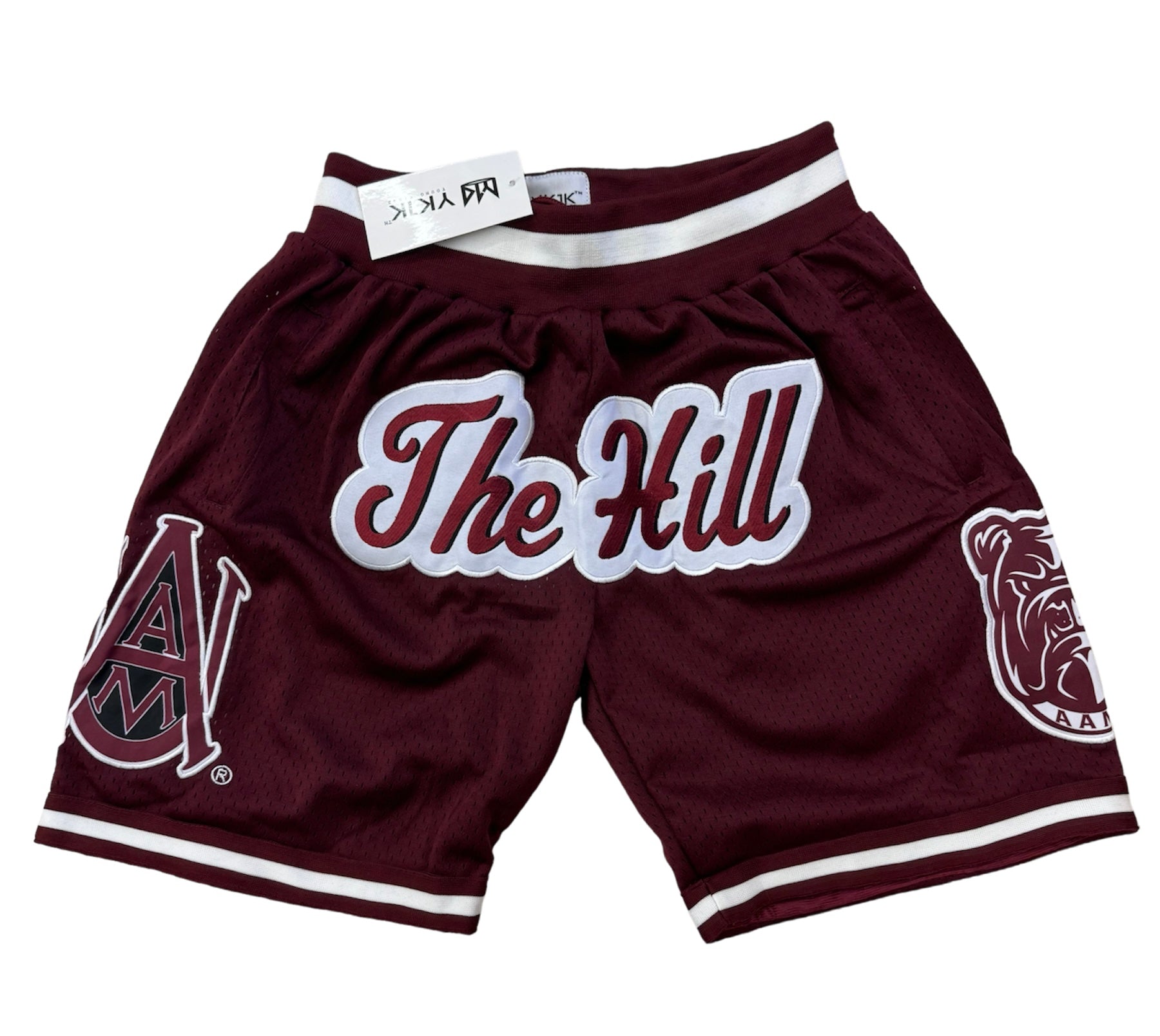 ALABAMA A&M UNIVERSITY BASKETBALL SHORTS MAROON - PRE ORDER
