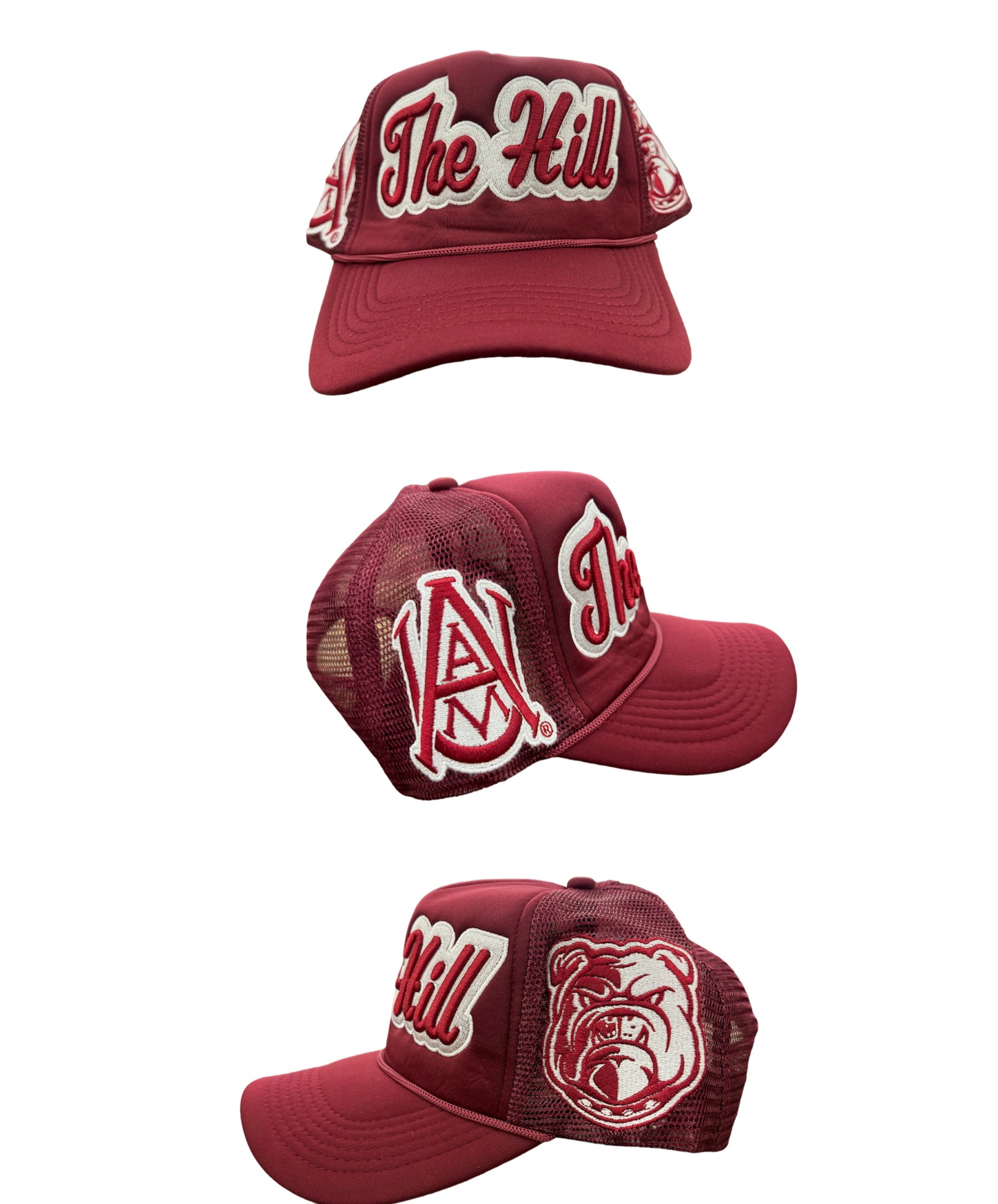 ALABAMA A & M TRUCKER HATS Maroon