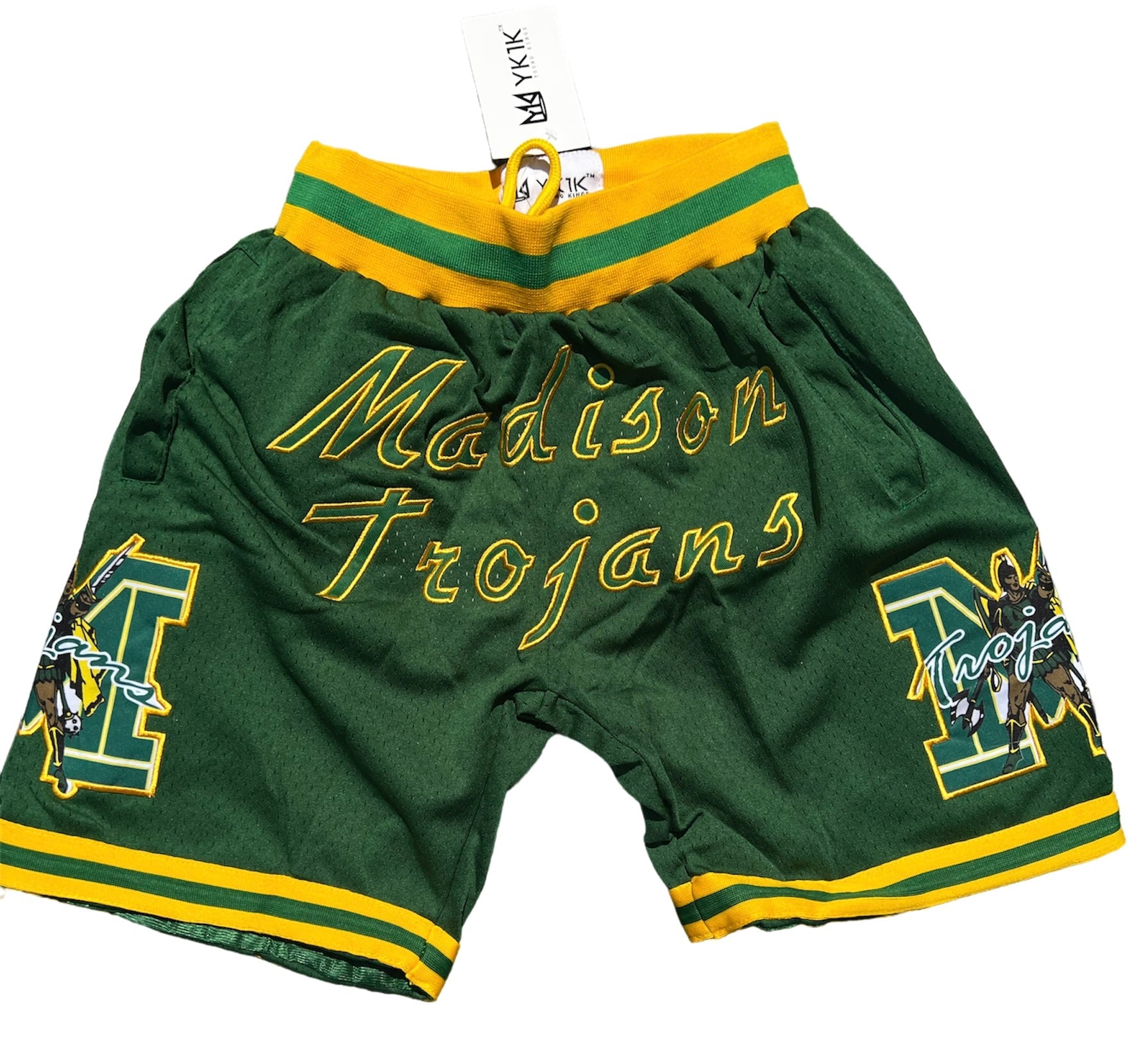 Dallas Madison Basketball Shorts Green PRE-ORDER