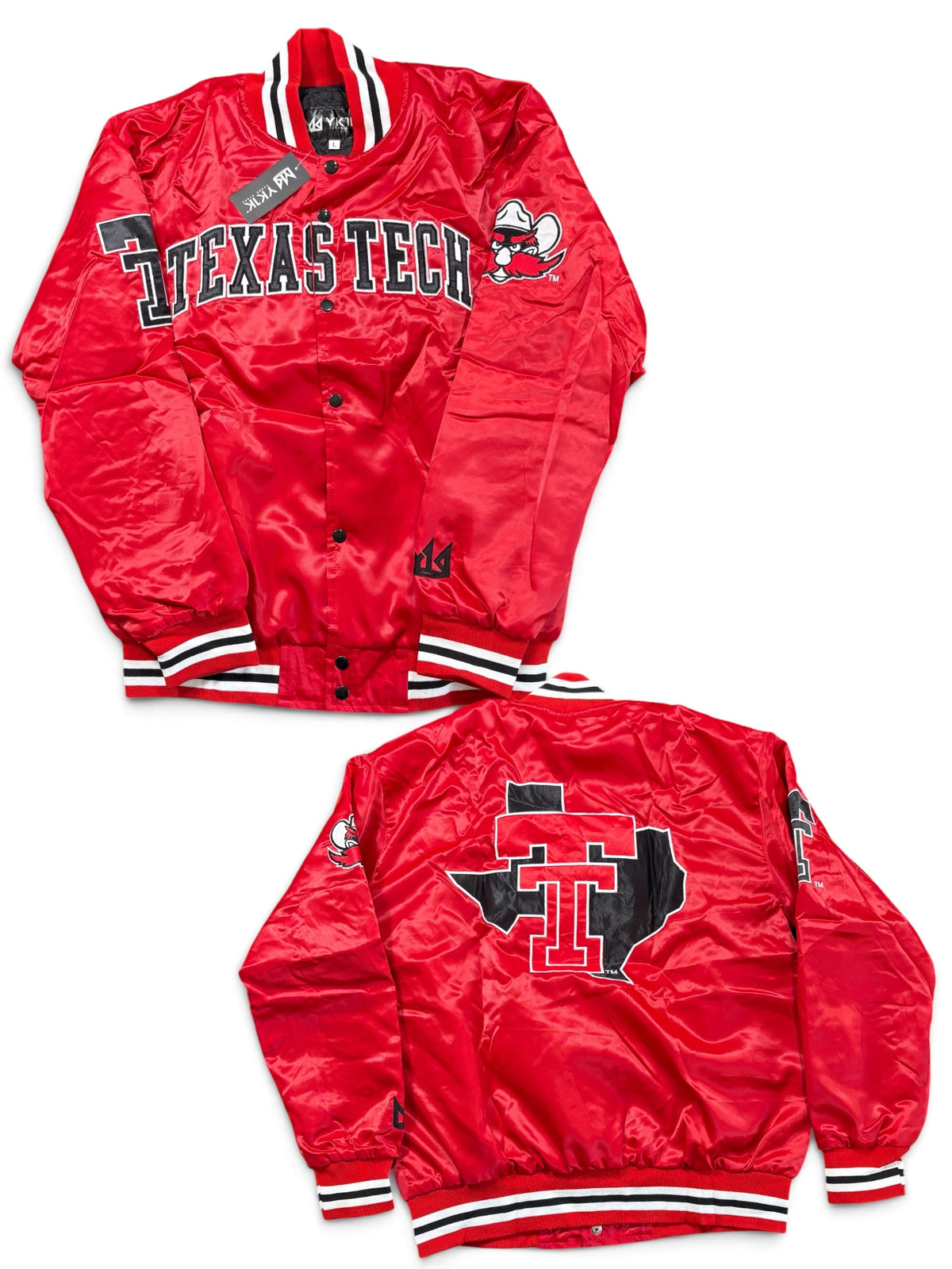 TEXAS TECH VARSITY JACKET RED