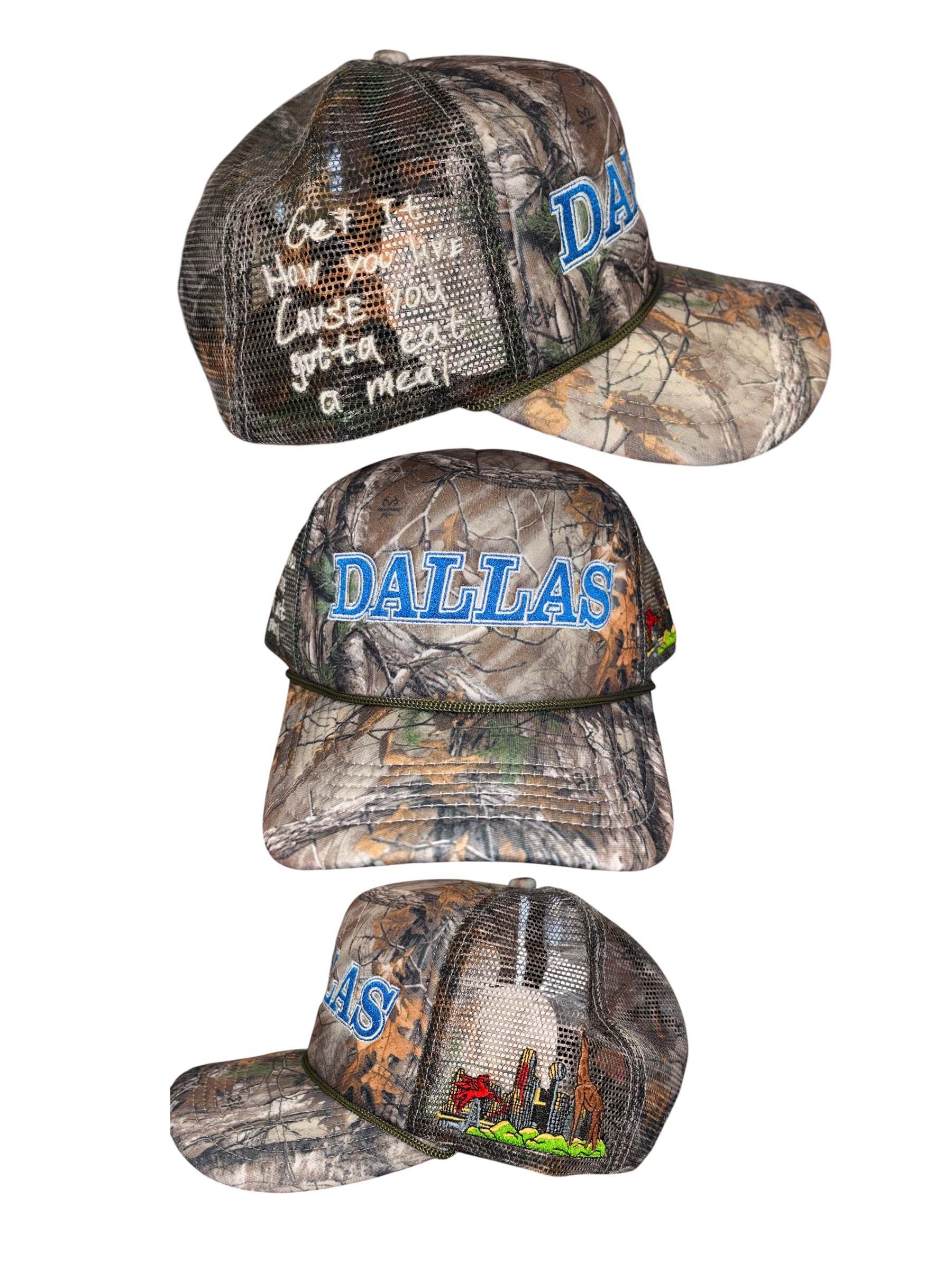 THIS IS DALLAS TRUCKER HATS