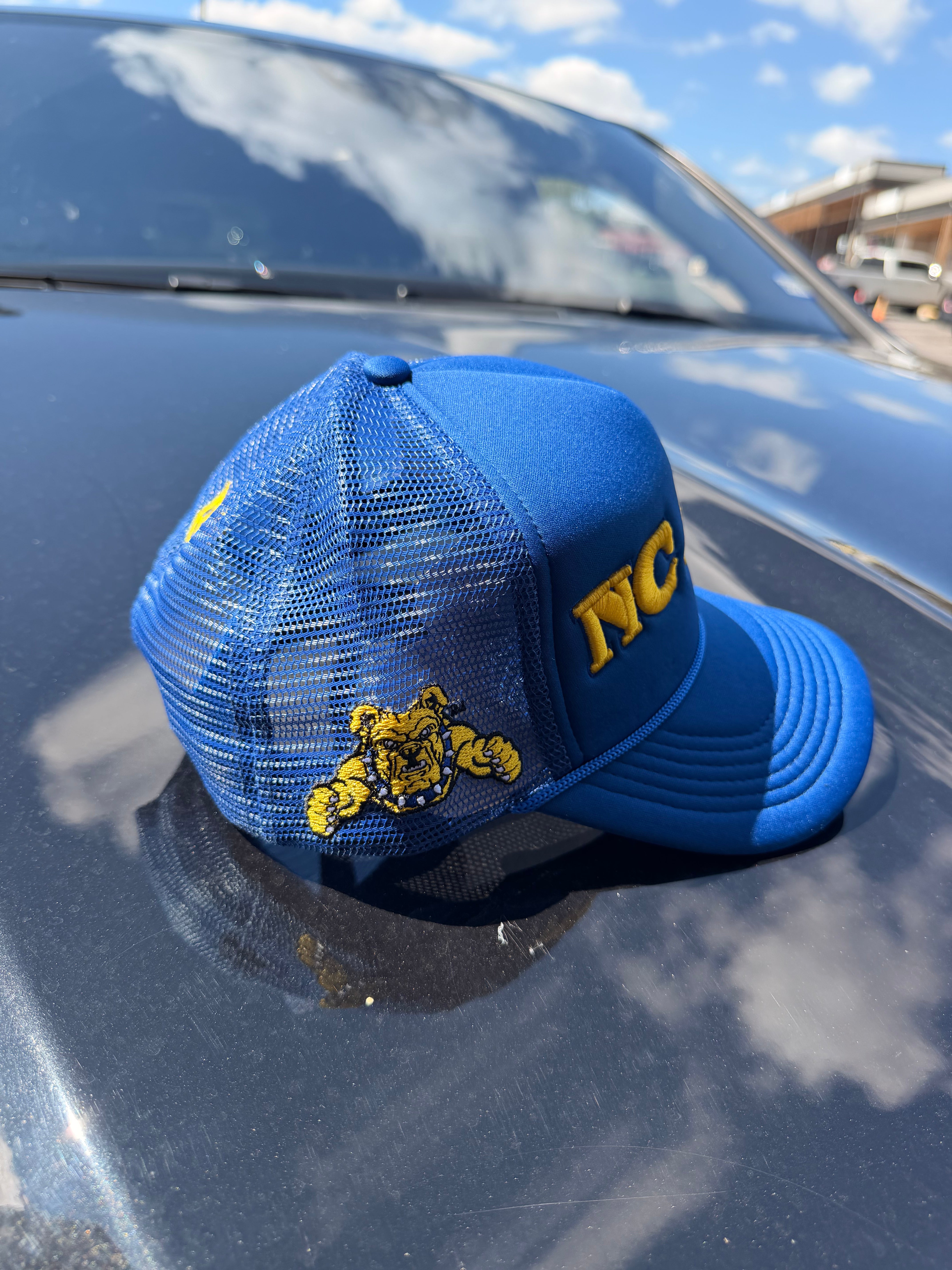 NCAT TRUCKER HAT BLUE