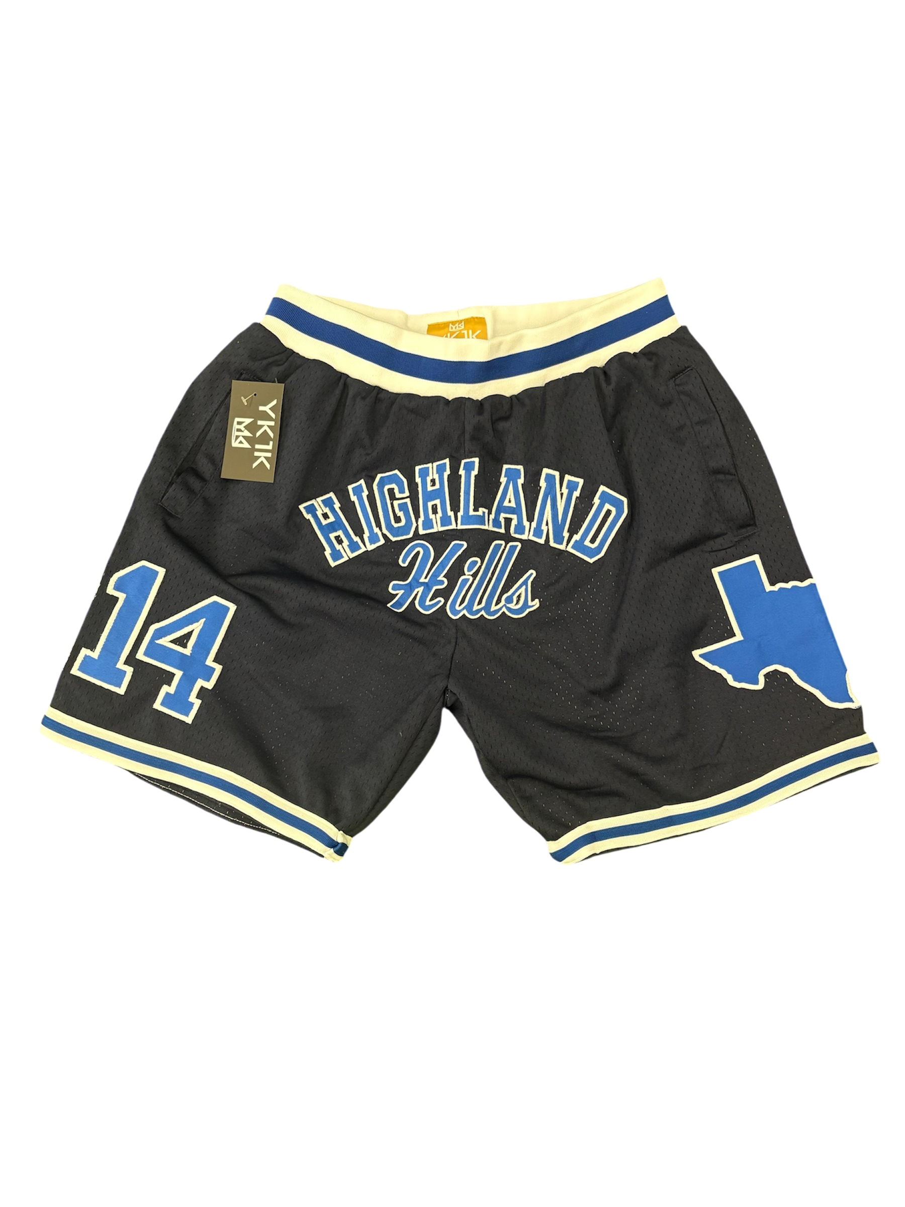 HIGHLAND HILLS  BASKETBALL SHORT BLUE