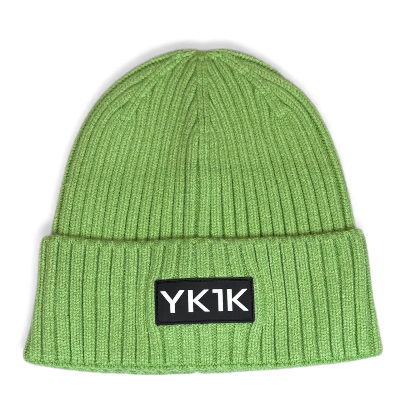 Green YK1K Forest Legacy Ribbed Beanie
