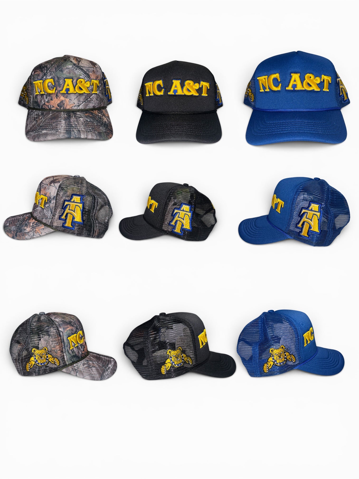 NCAT TRUCKER HAT BLUE