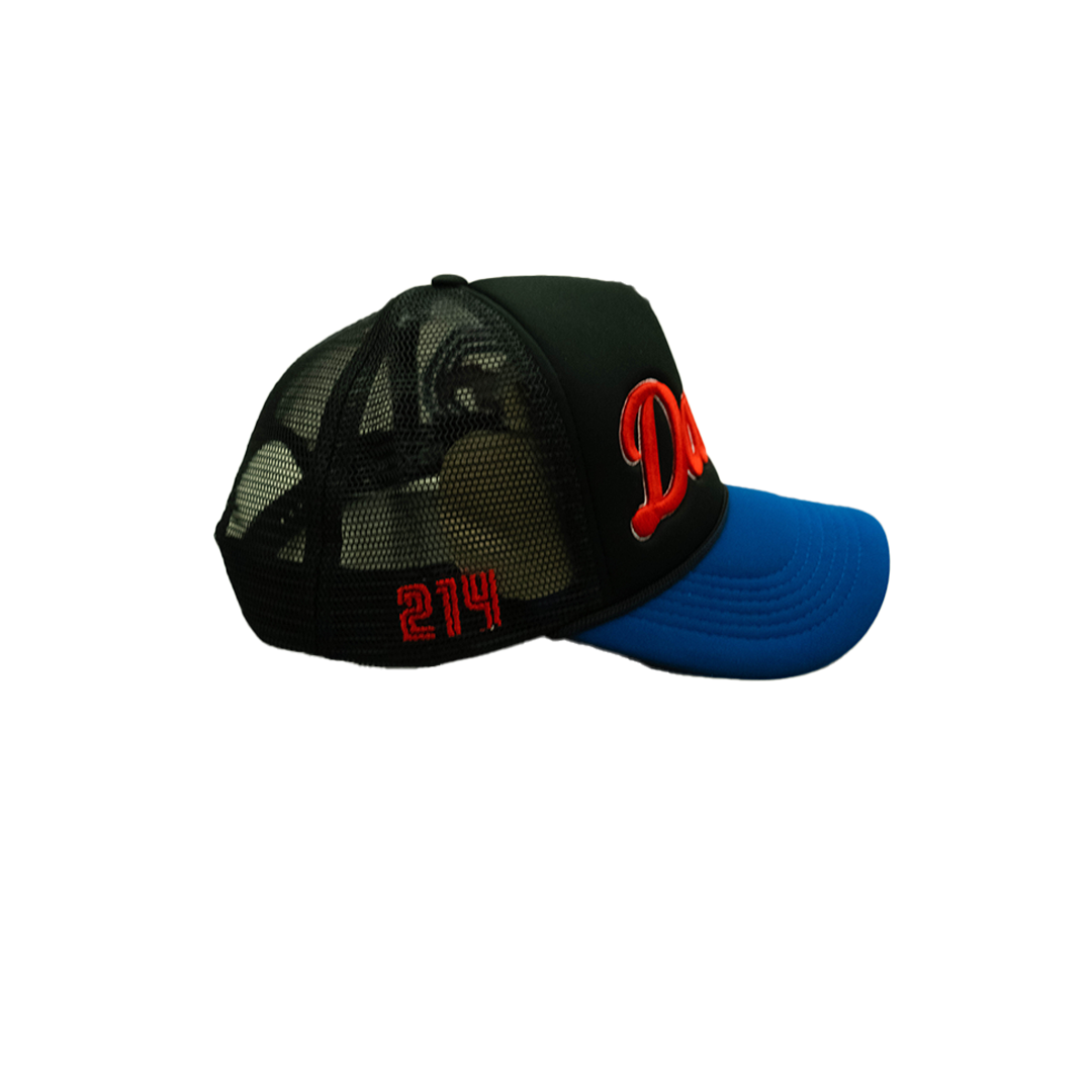 SMU TRUCKER HATS Black 214