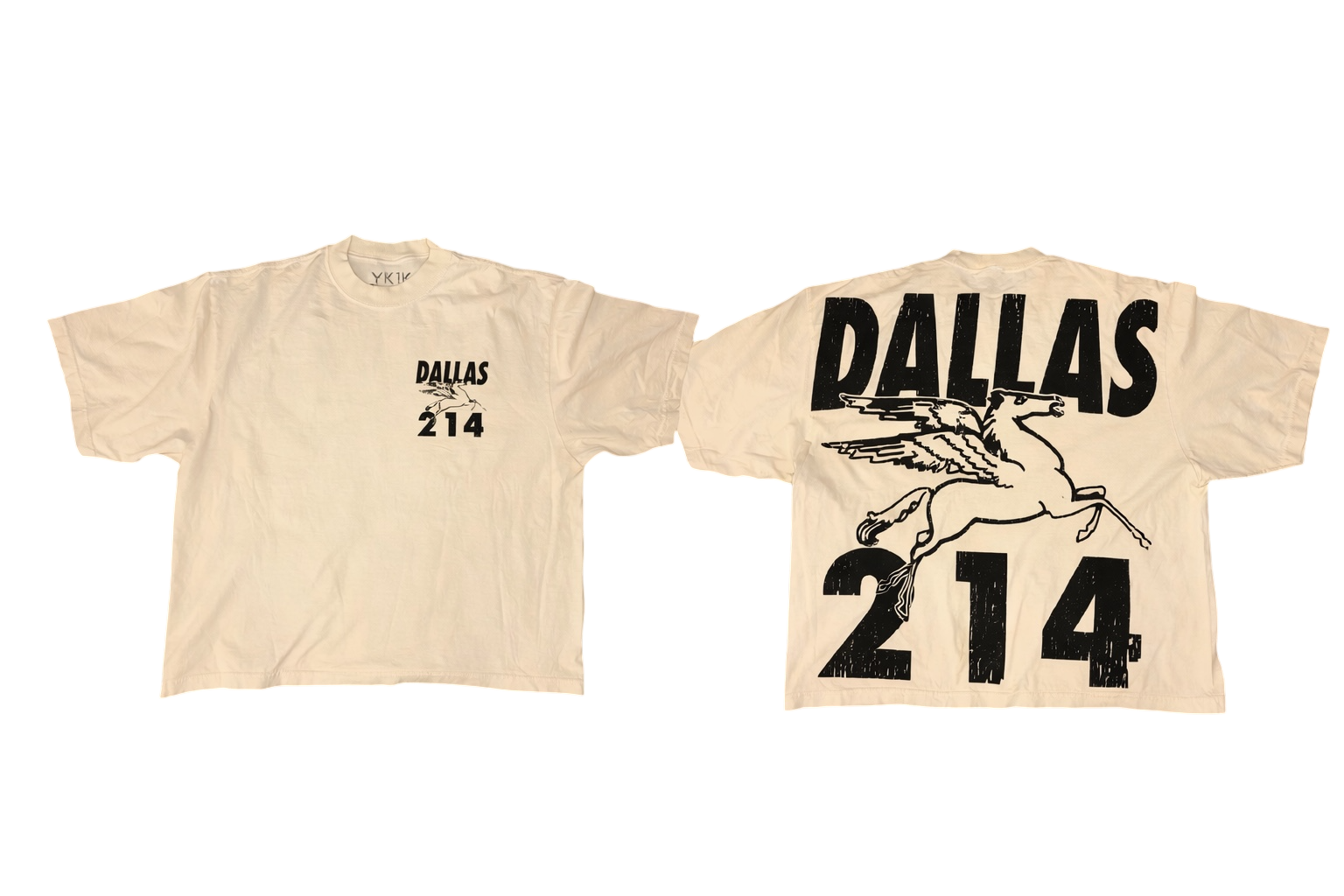 DALLAS SHIRT Cream and black