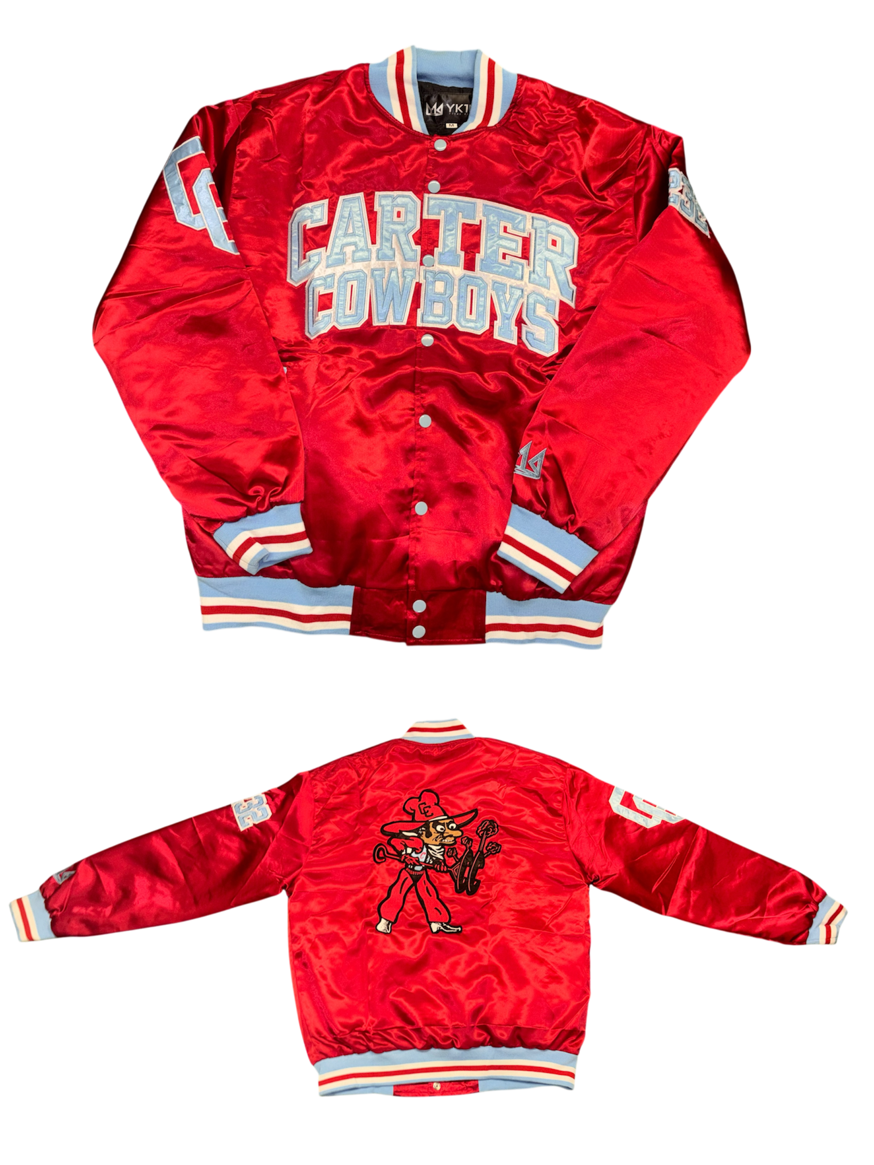 CARTER YK1K SATIN VARSITY JACKET 2.0 2026