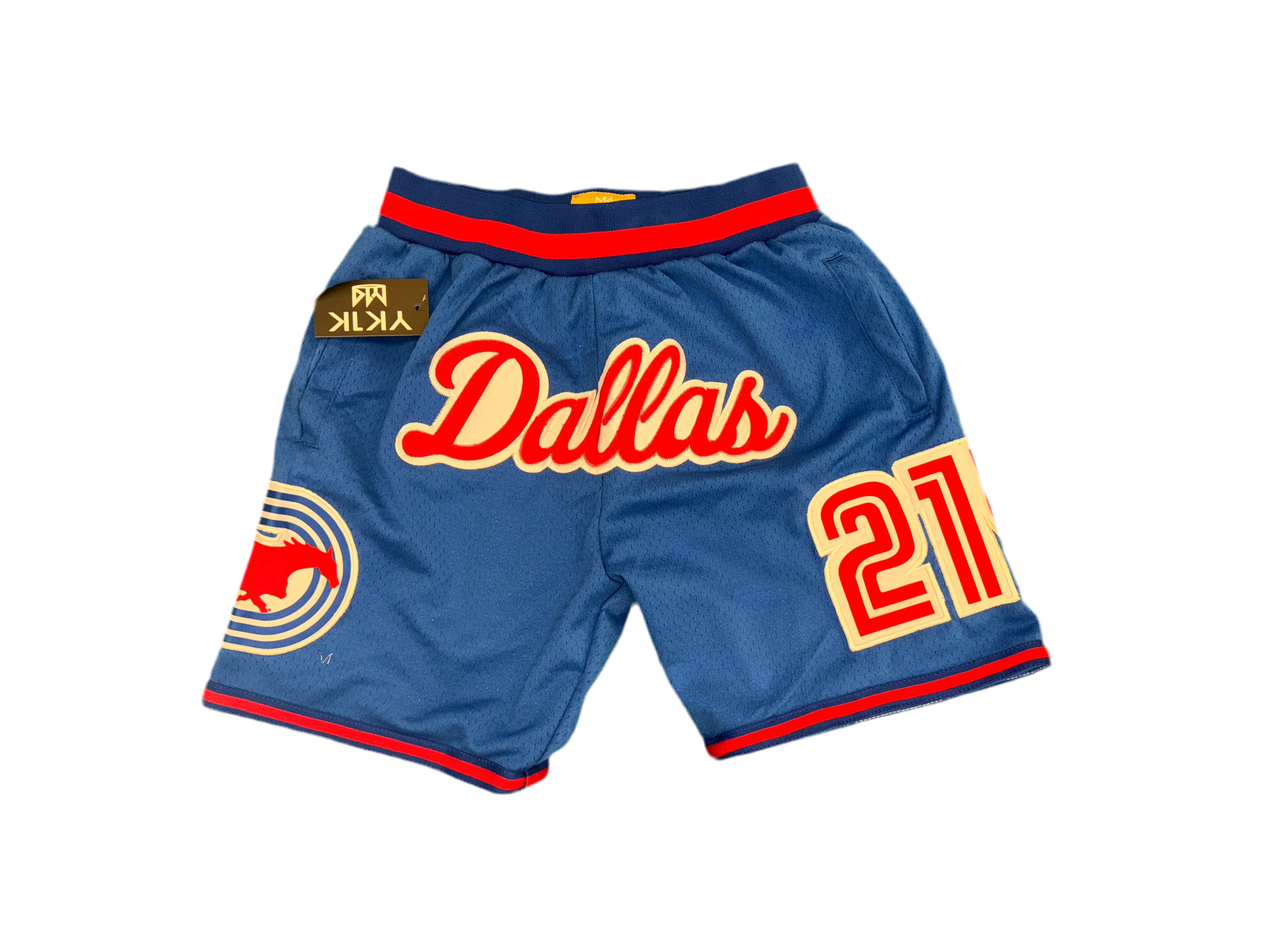SMU Basketball Shorts BLUE PRE-ORDER