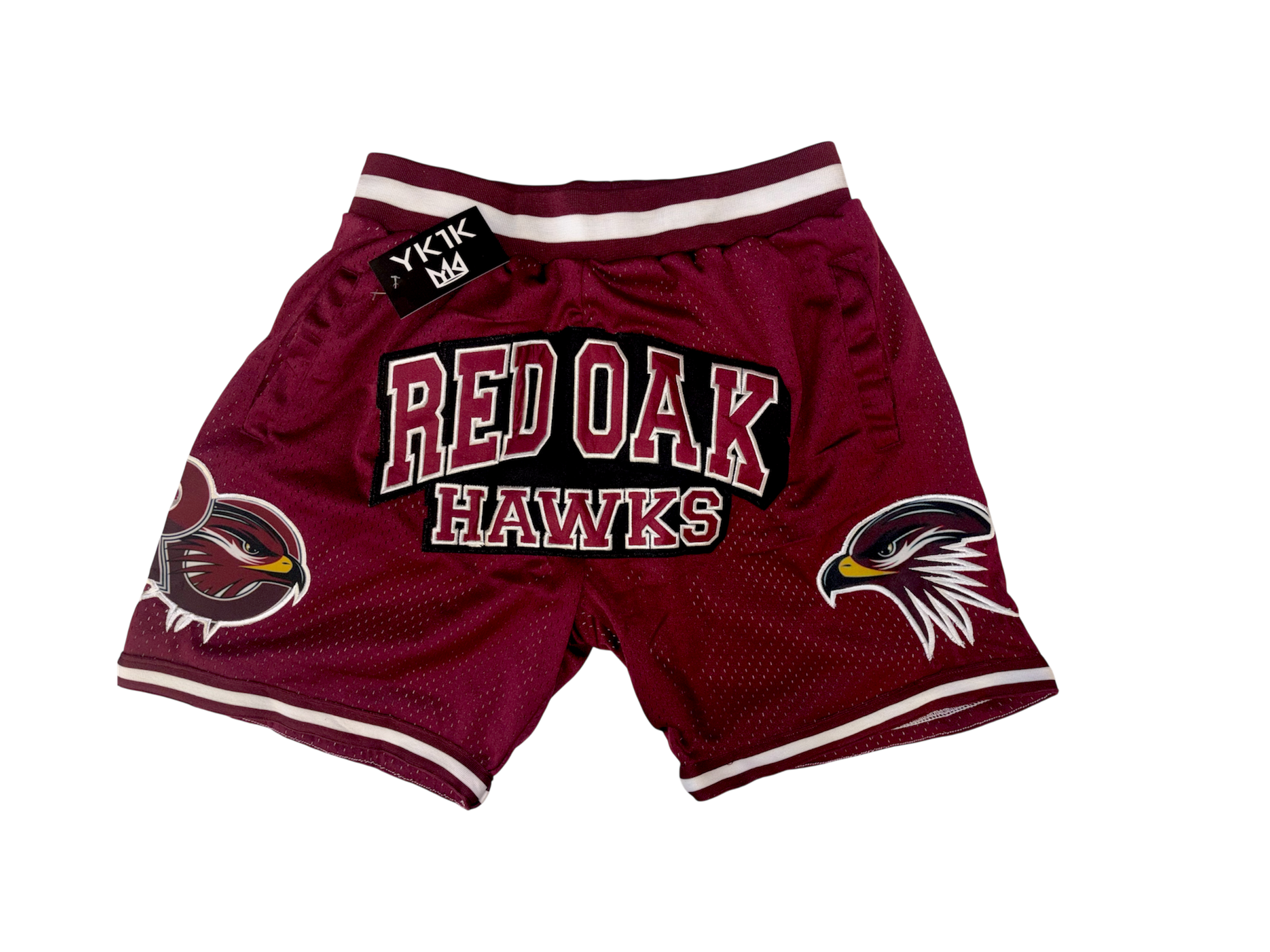Red Oak Basketball Shorts Maroon