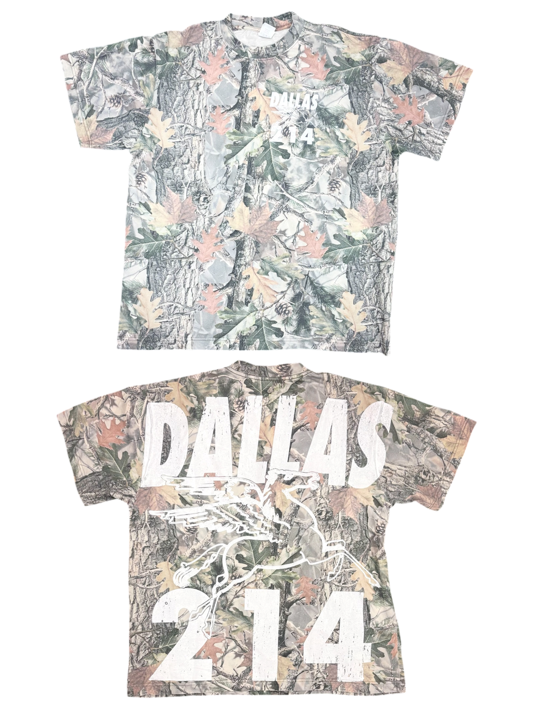 DALLAS SHIRT CAMO and WHITE
