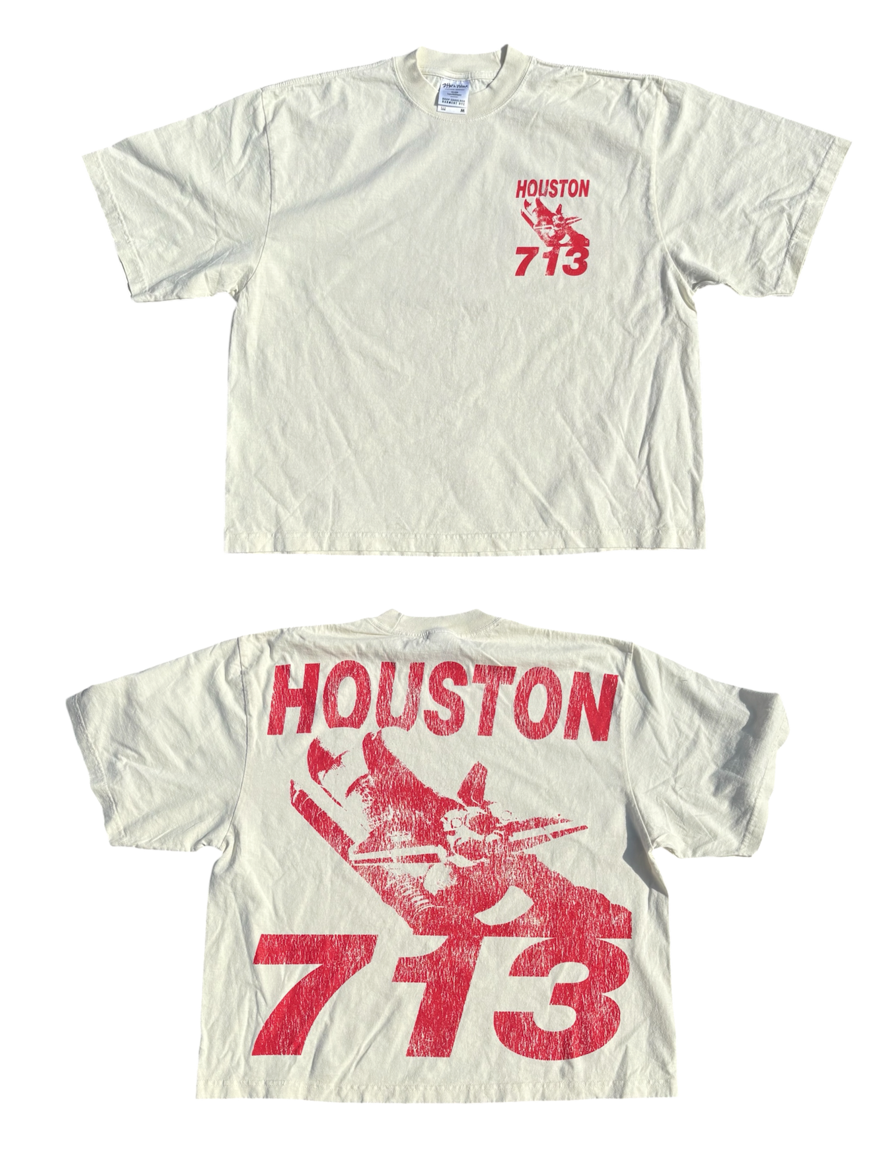 Houston 713 TSHIRT CREAM