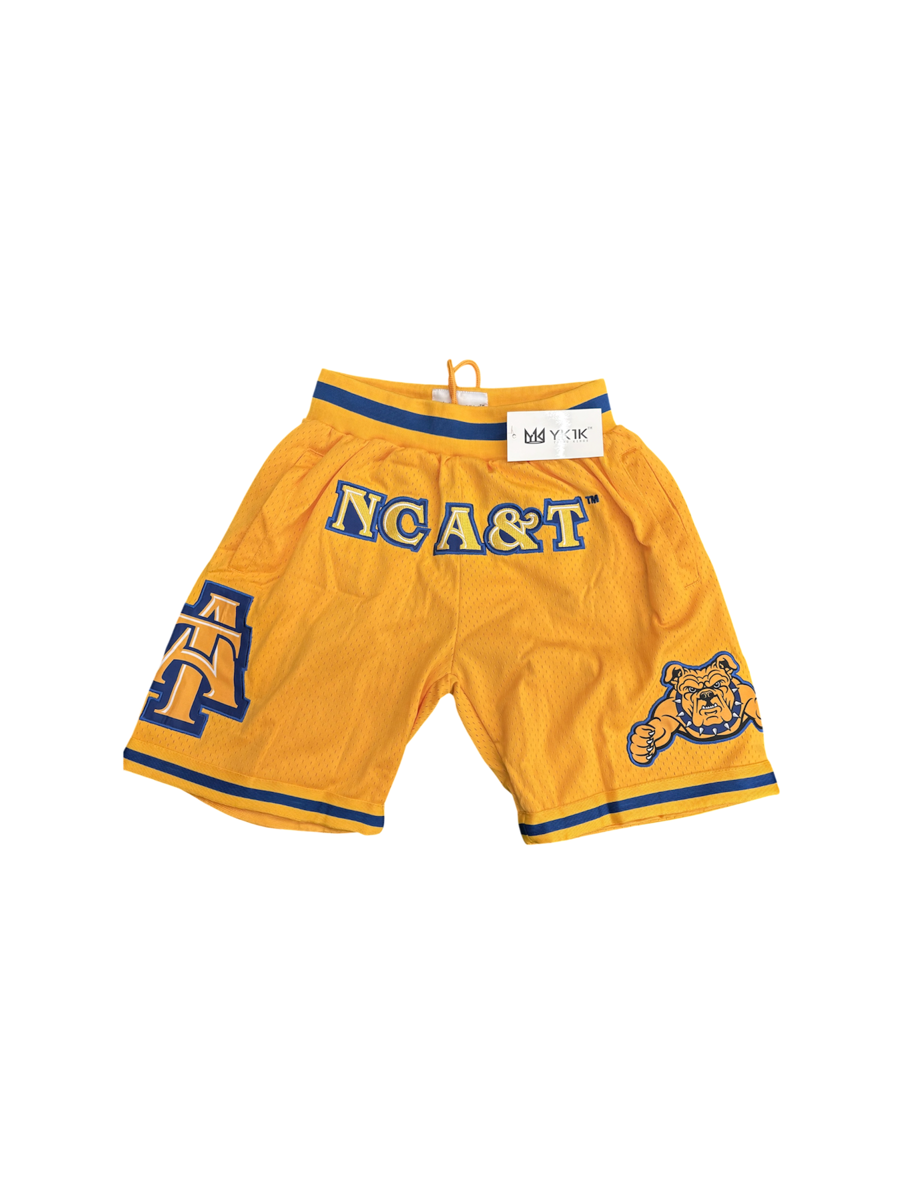 NCAT BASKETBALL SHORTS  GOLD 2026