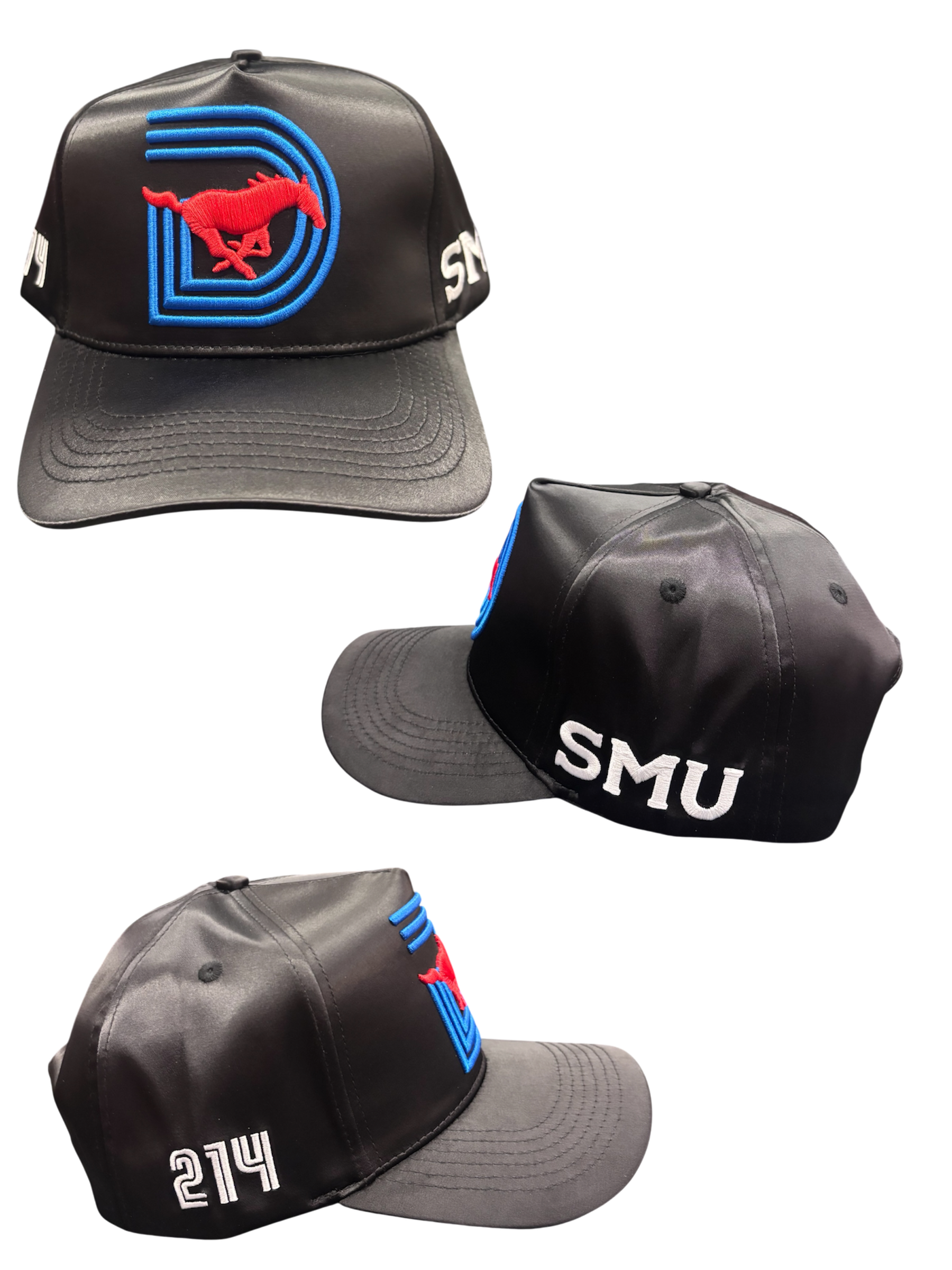 SMU BLACK SILK HAT