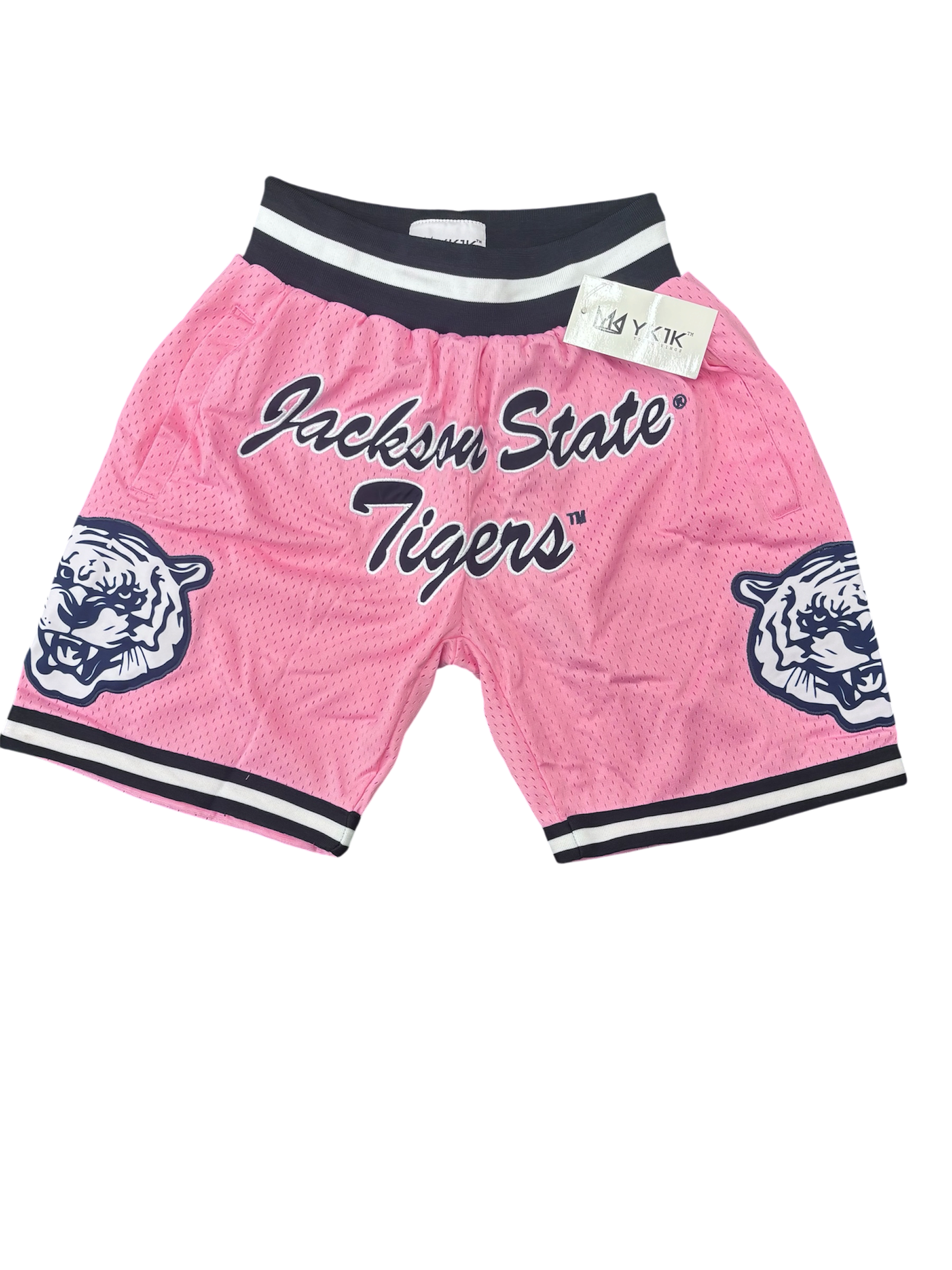 Jackson State Basketball Shorts Pink 2026