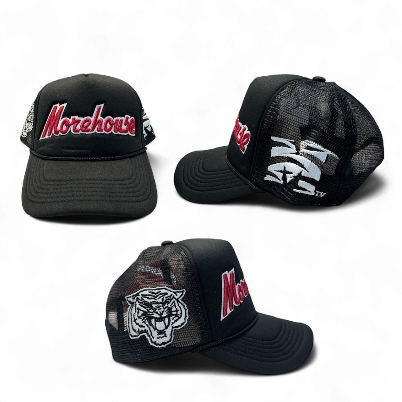 MOREHOUSE TRUCKER HAT
Black