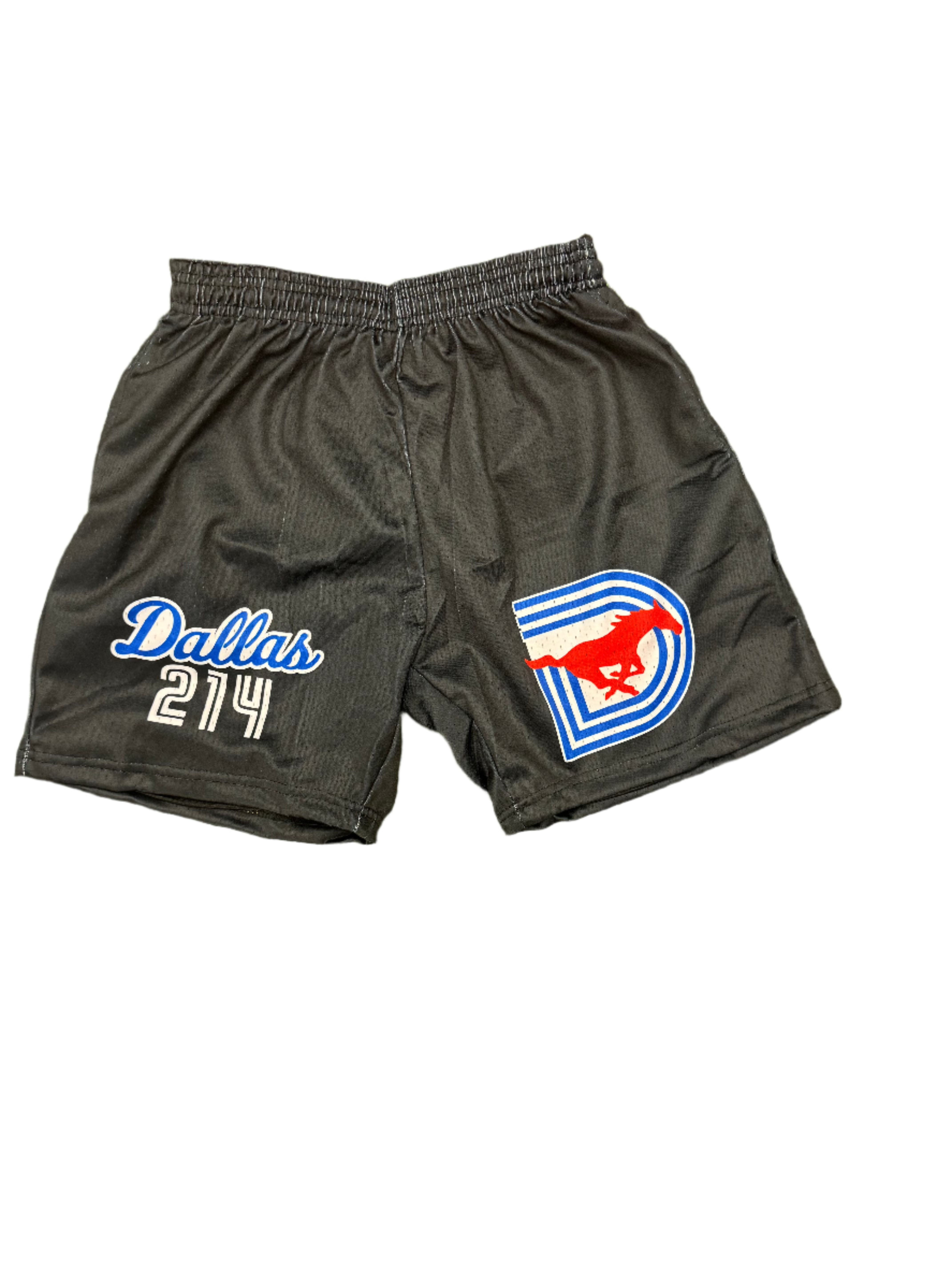 SMU Mesh Basketball Shorts BLACK