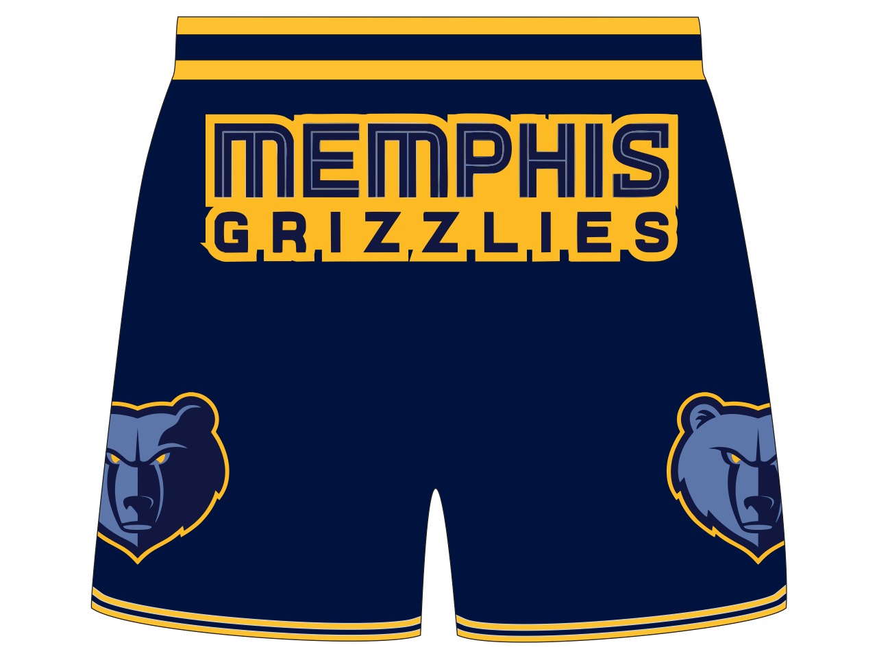 MEMPHIS GRIZZLIES  Basketball Shorts PRE-ORDER
