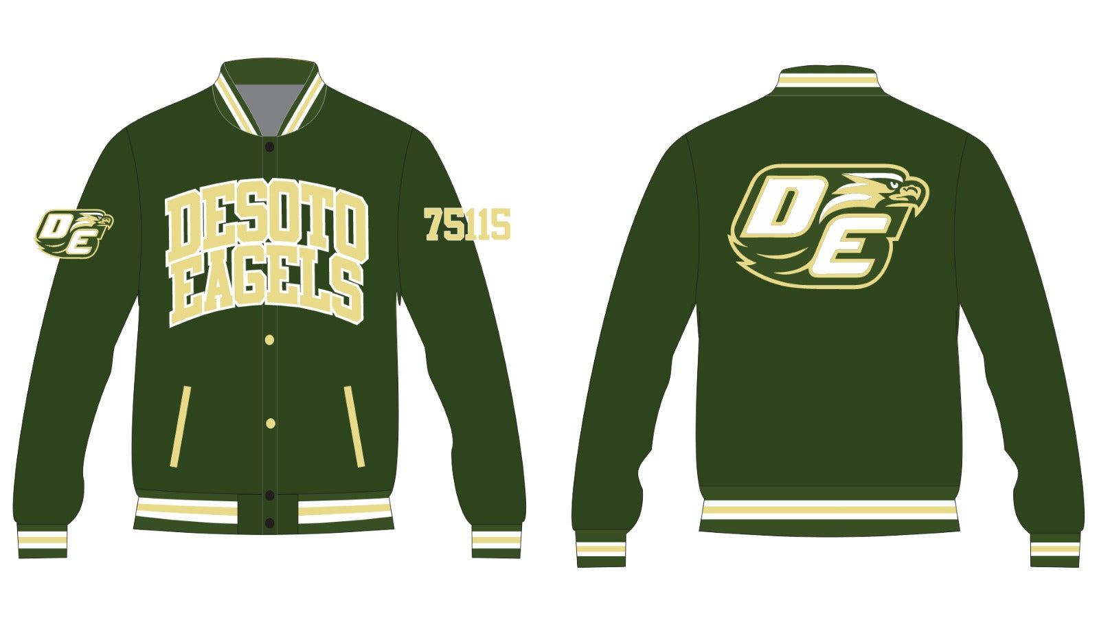 DESOTO YK1K SATIN VARSITY JACKET PRE-ORDER