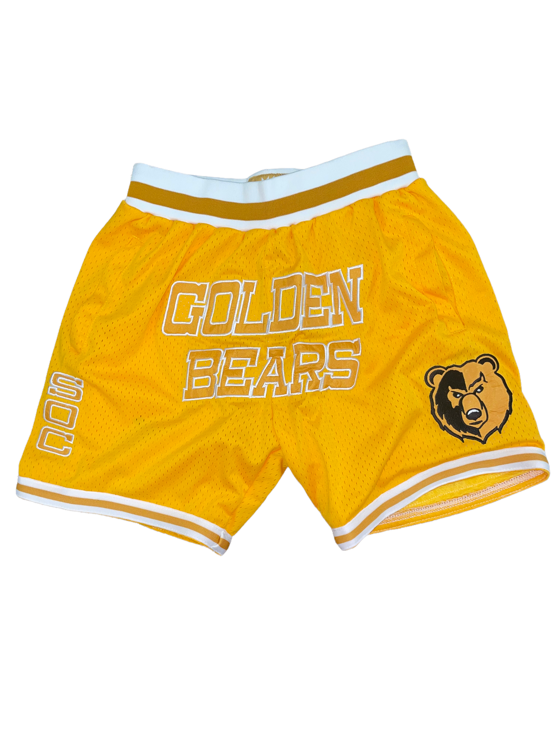 SOUTH OAK CLIFF BASKETBALL SHORTS  GOLD PRE-ORDER