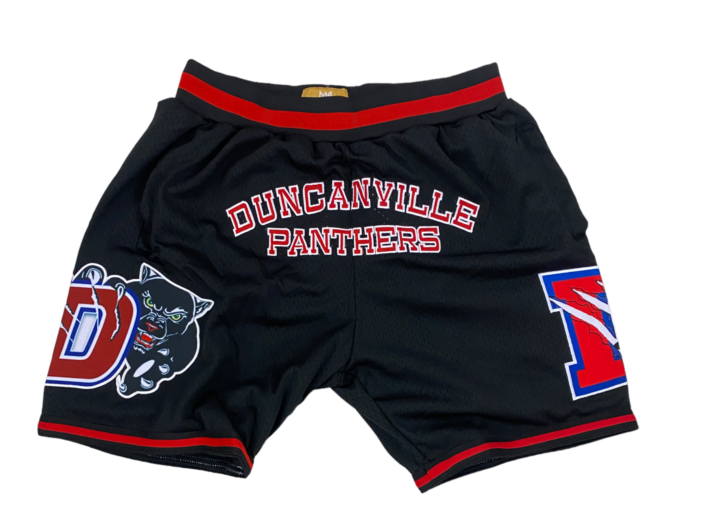 DUNCANVILLE BLACK BASKETBALL SHORTS PRE-ORDER