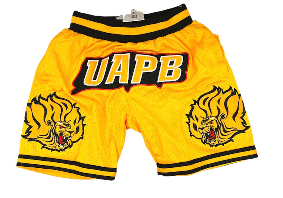 UAPB BASKETBALL SHORTS GOLD PRE-ORDER