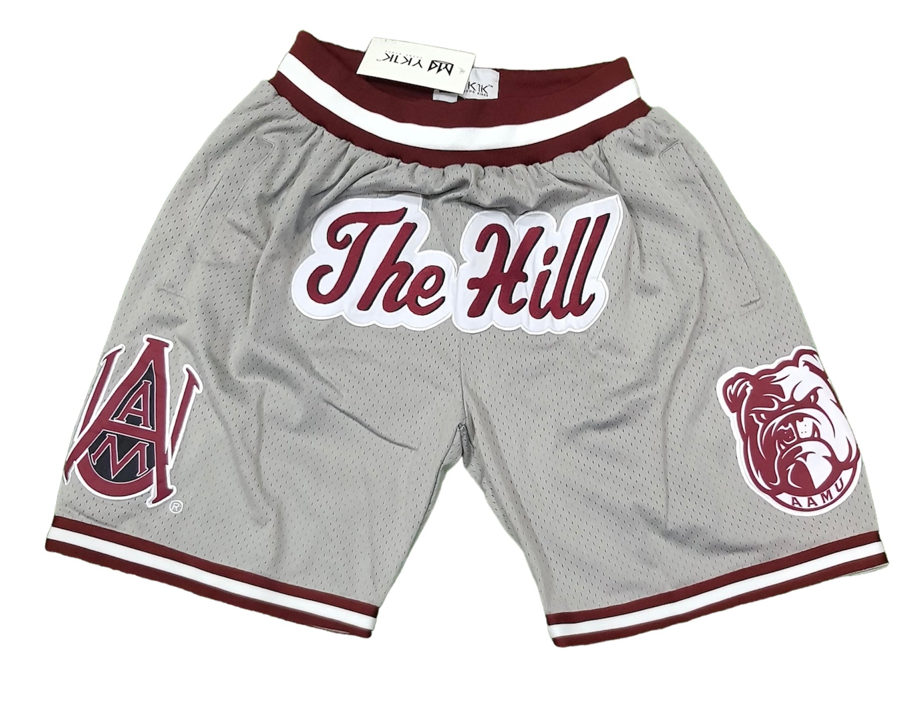 ALABAMA A&M UNIVERSITY BASKETBALL SHORTS GREY