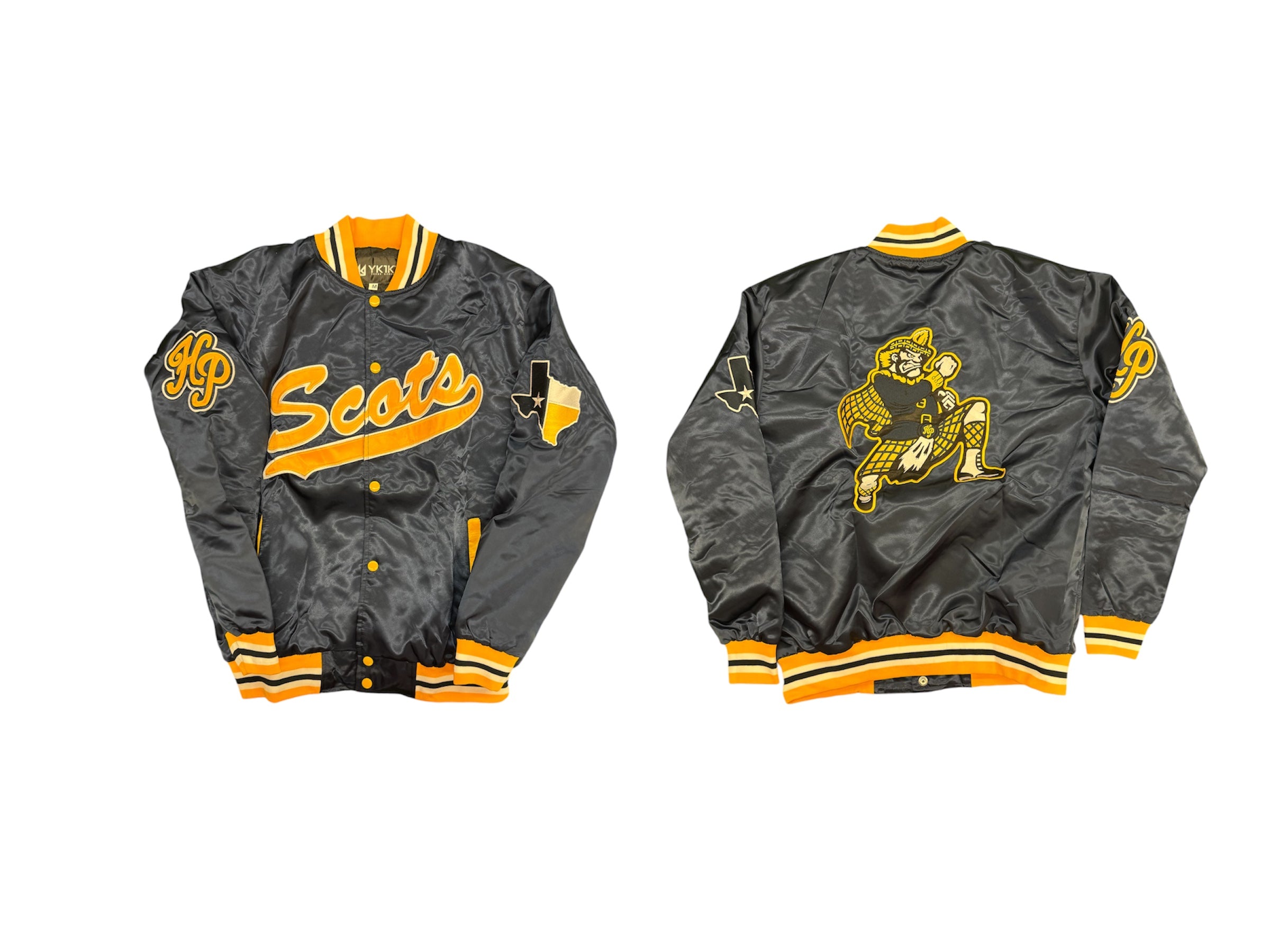 HIGHLAND PARK YK1K SATIN VARSITY JACKET  PRE-ORDER