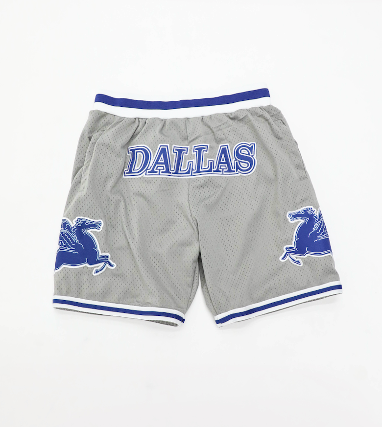 THIS IS DALLAS  Basketball Shorts GREY