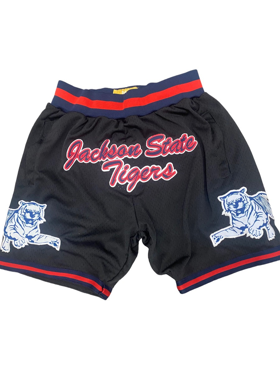 Jackson State  New Script Basketball Shorts  BLACK PRE-ORDER