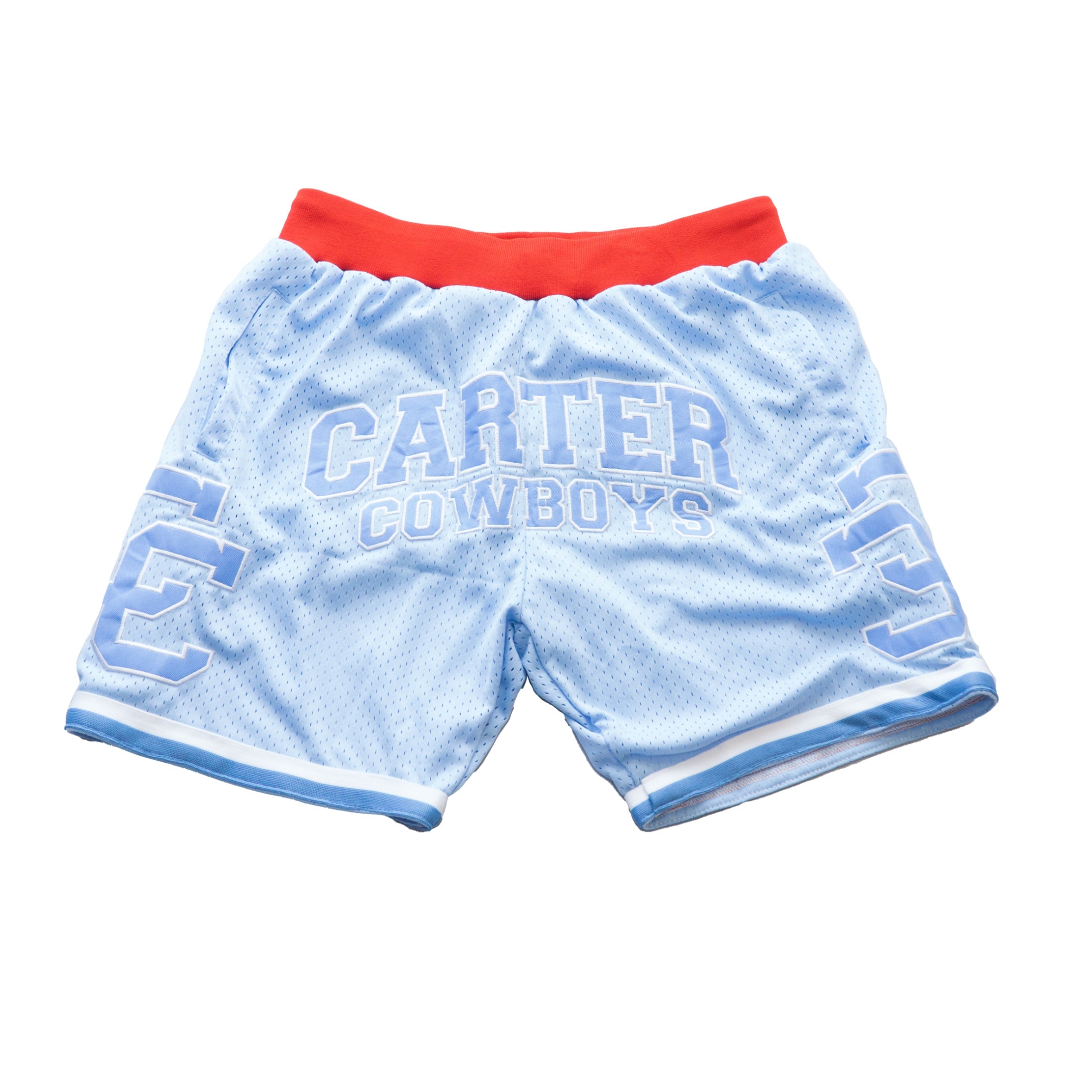Dallas Carter Basketball Shorts Baby Blue PRE-ORDER